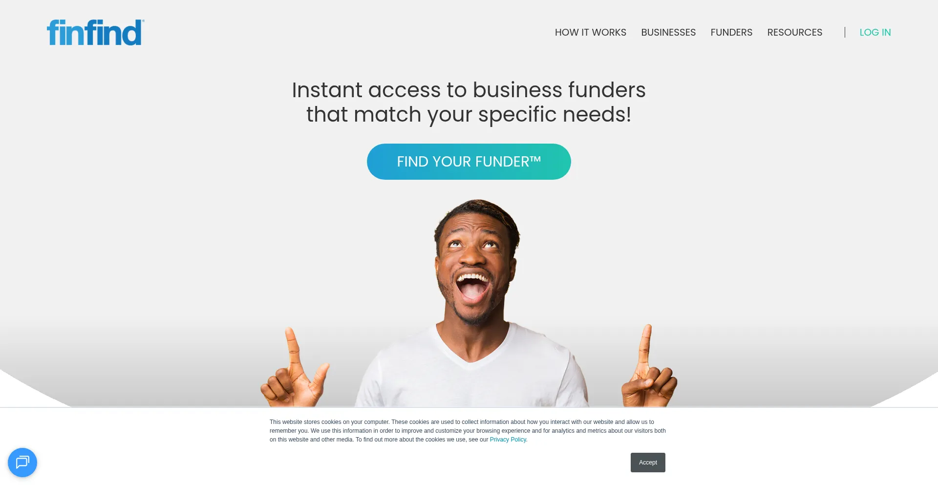 Finfind.co.za Screenshot