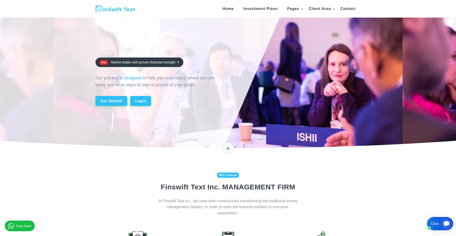 Finswiftext.com Screenshot
