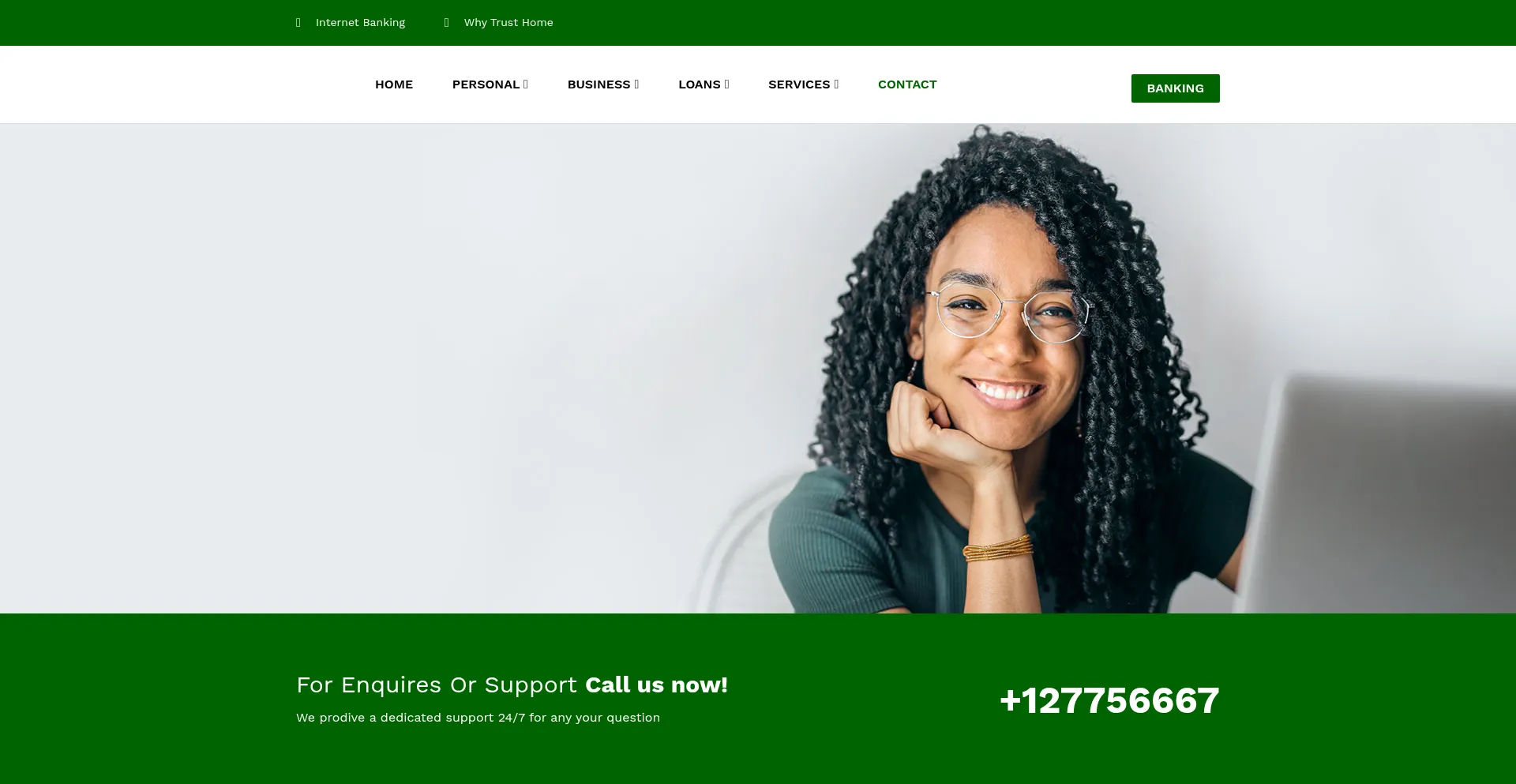 Website screenshot of Firstgloballancer.com