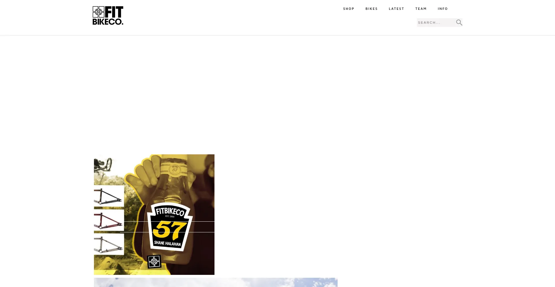 Website screenshot of Fitbikeco.com