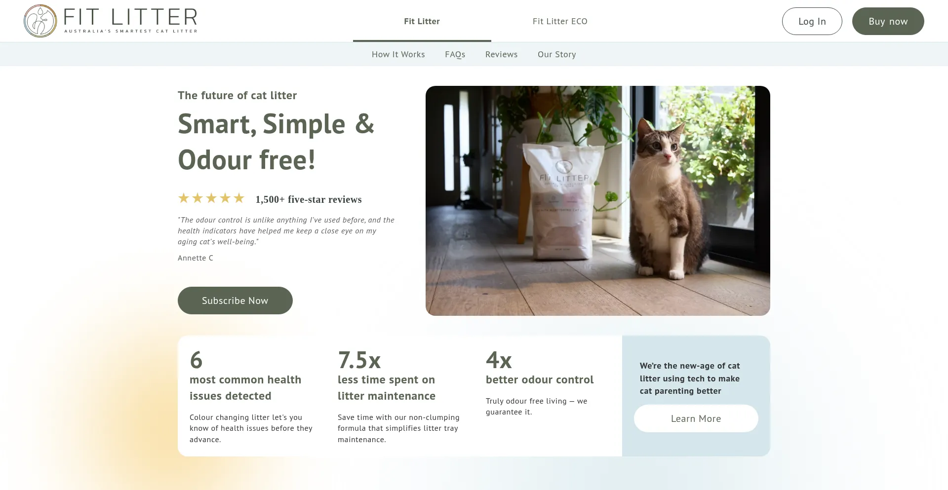 Fitlitter.com.au Screenshot