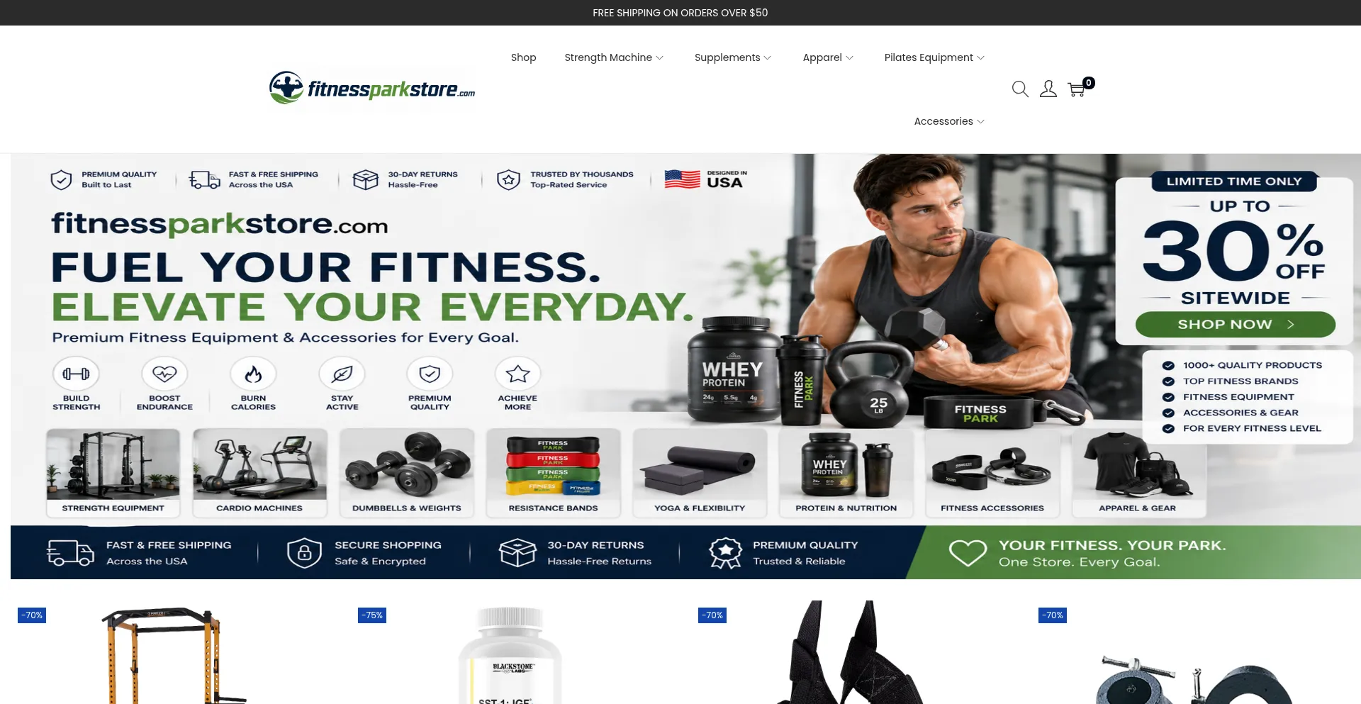 Fitnessparkstore.com
