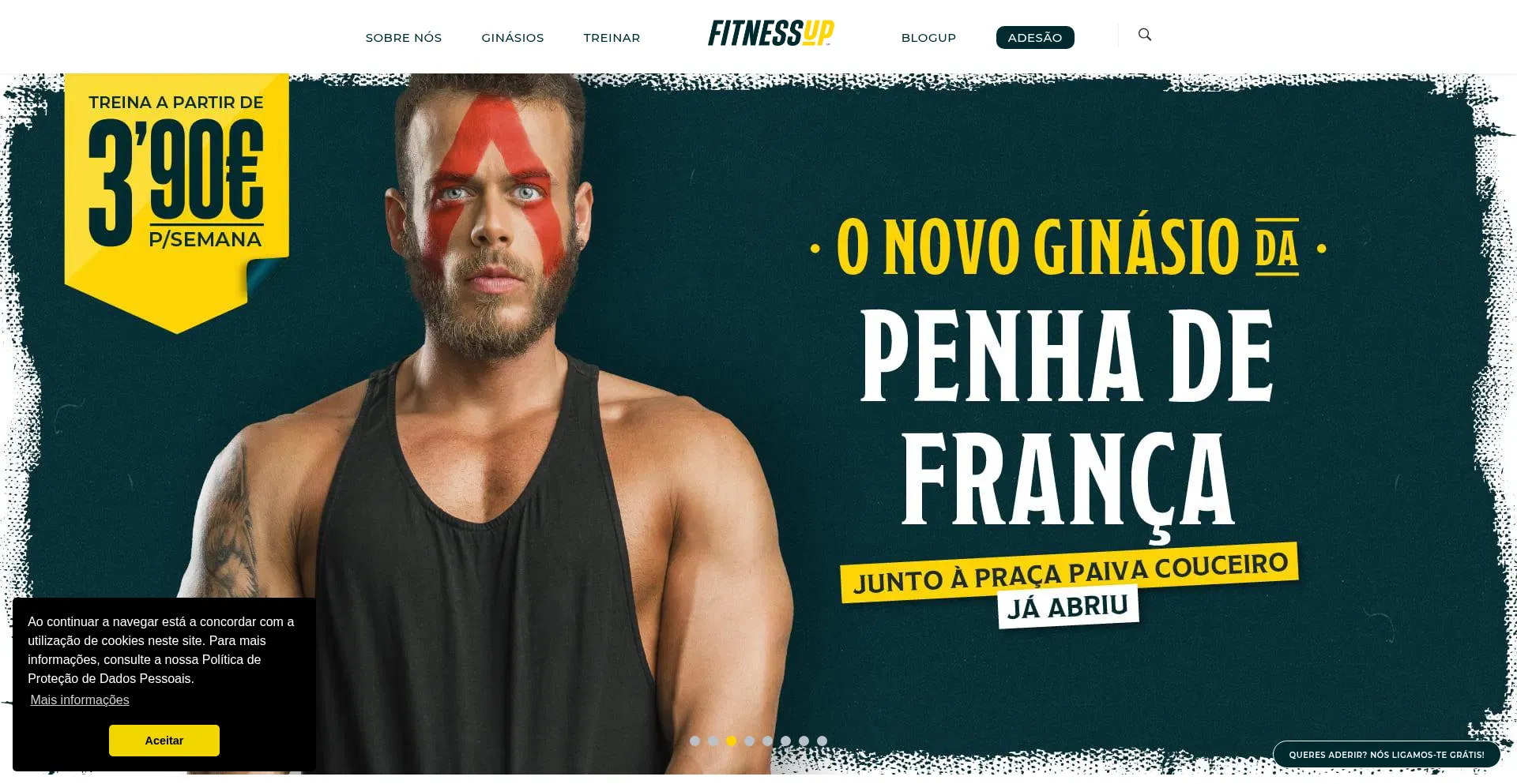 Fitnessup.pt Screenshot