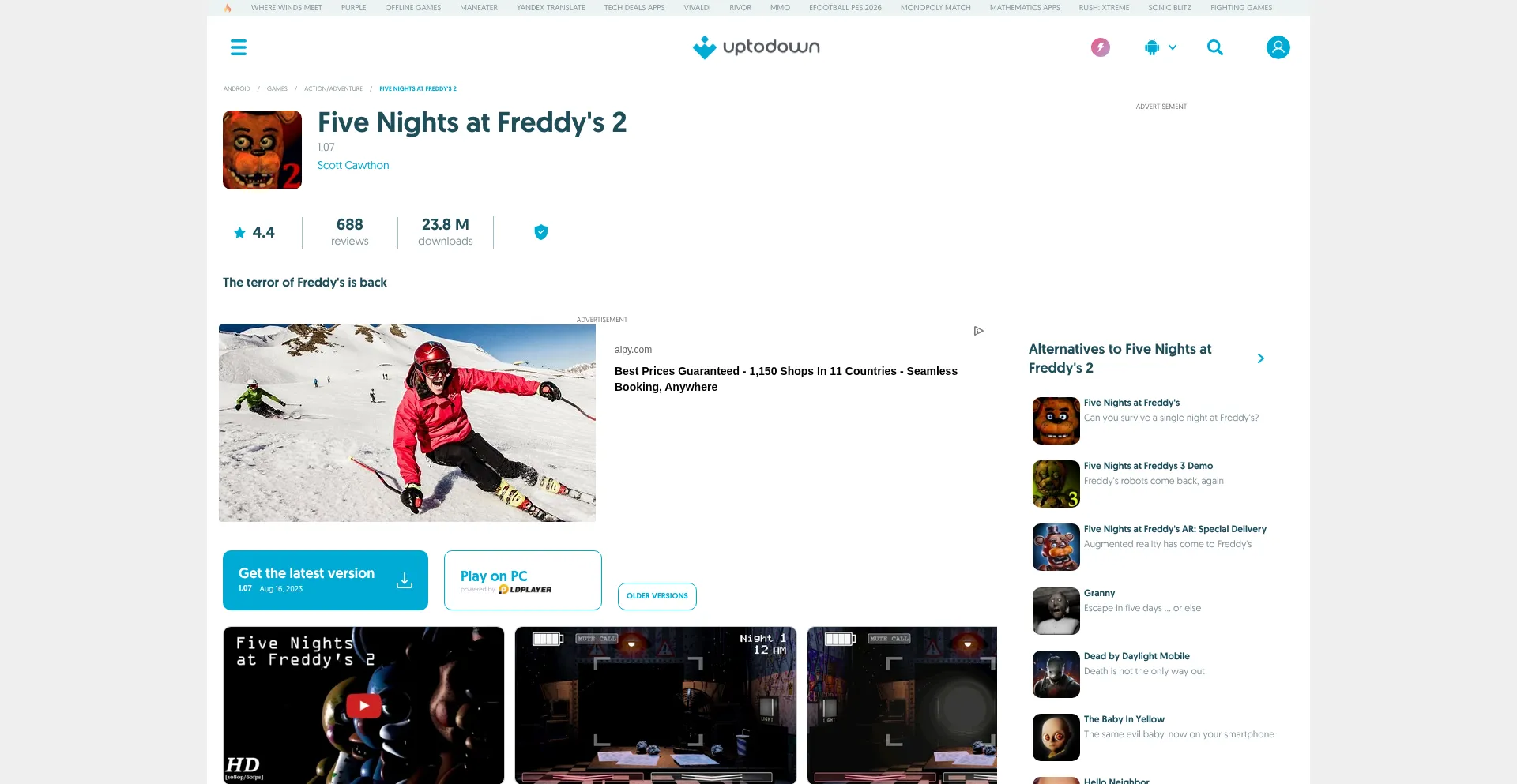 Five-nights-at-freddys-2.en.uptodown.com