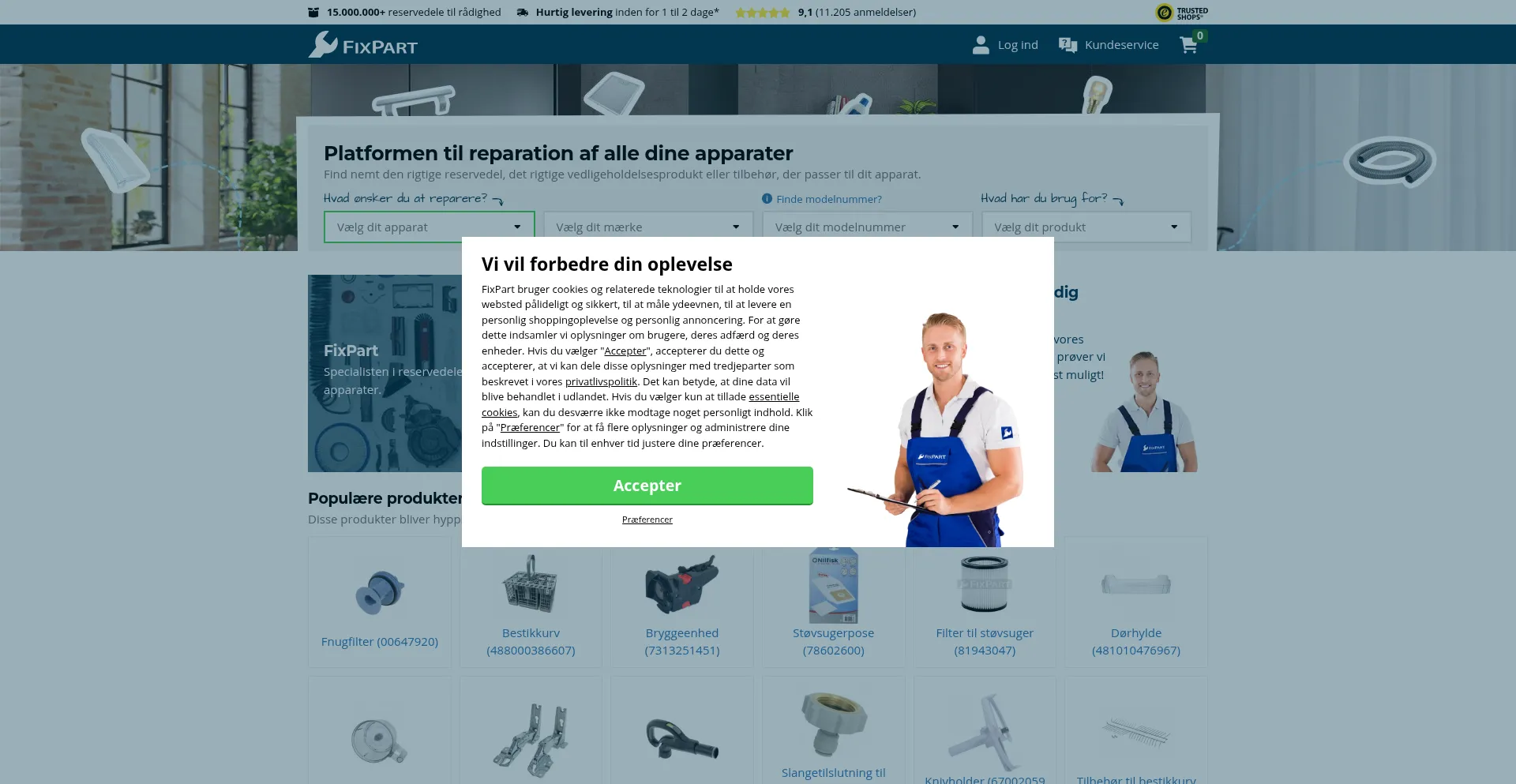 ¿És Seguro y Confiable Fixpart.dk?