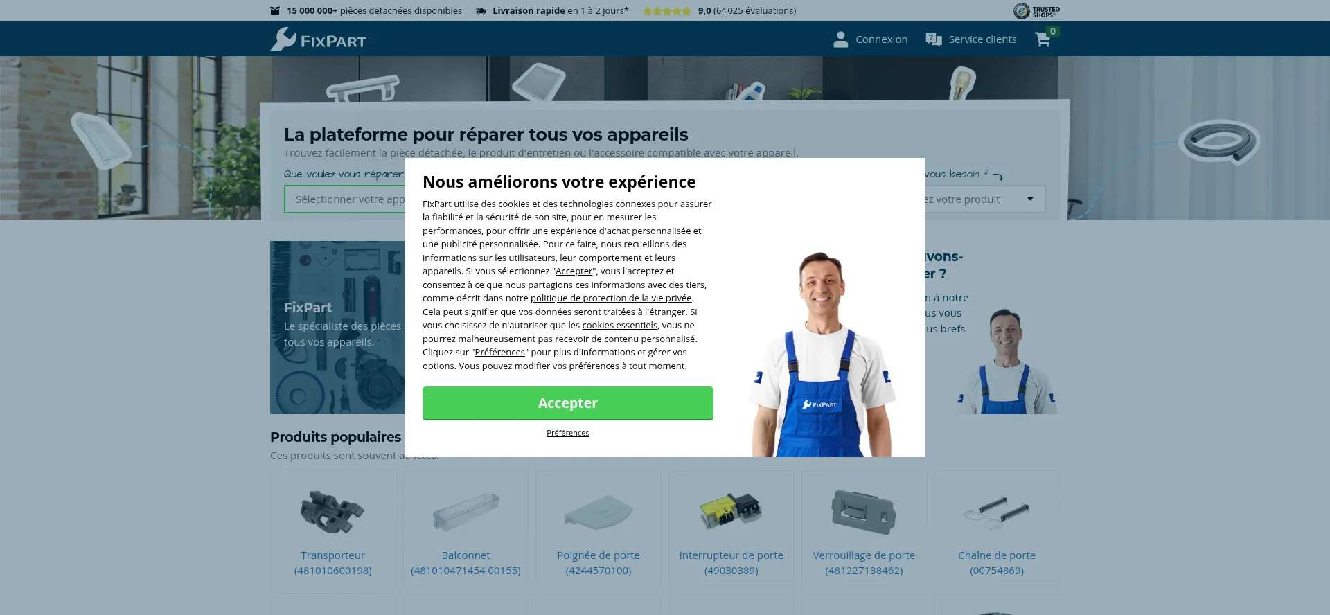 ¿És Seguro y Confiable Fixpart.fr?