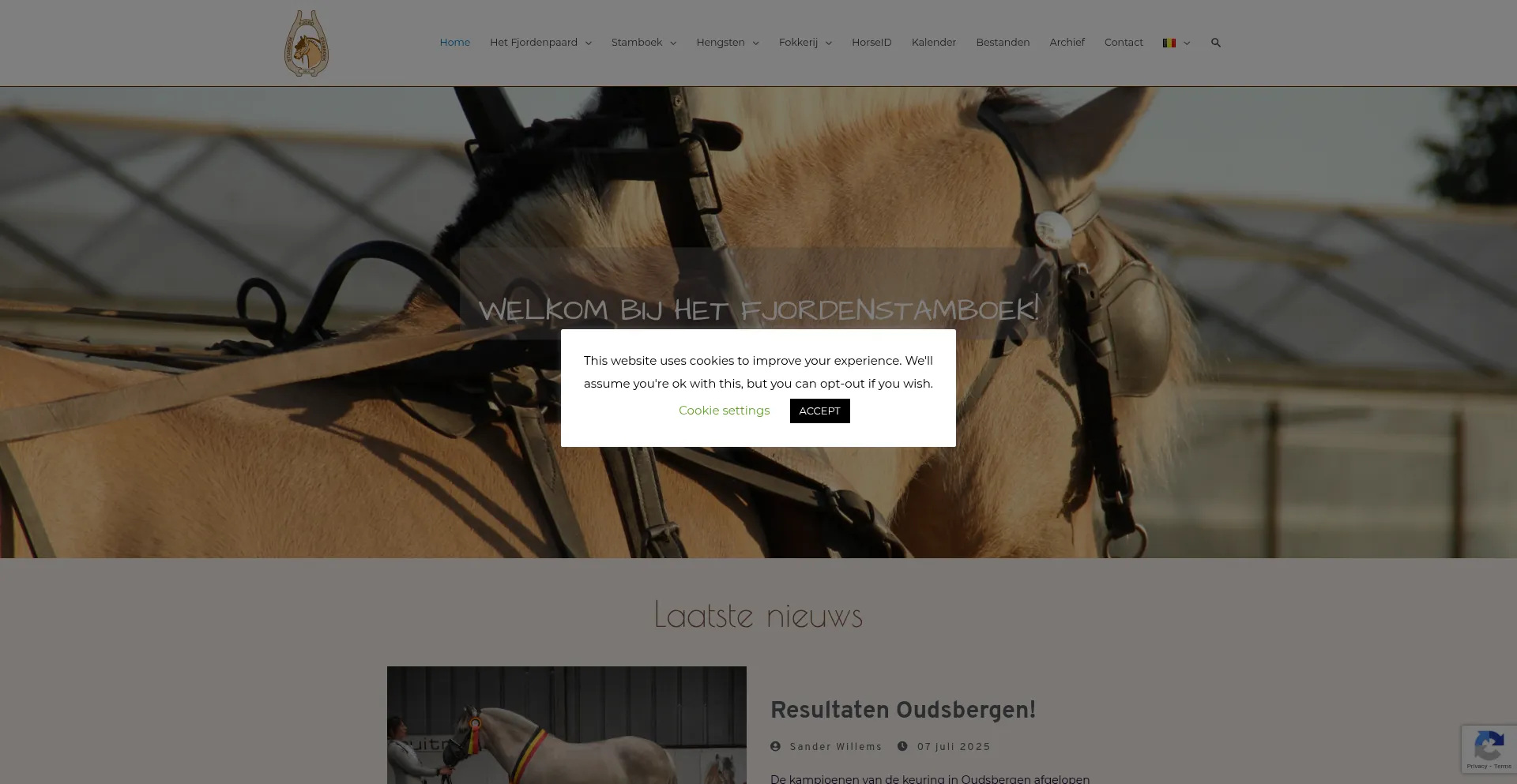 Fjordstudbook.be