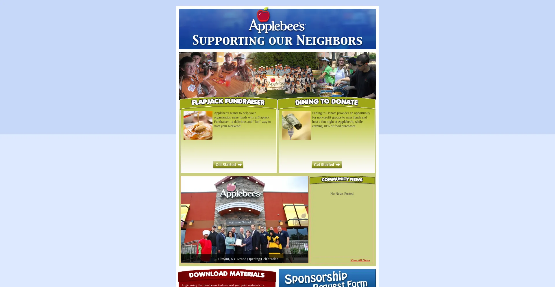 Website screenshot of Flapjackfunds.com