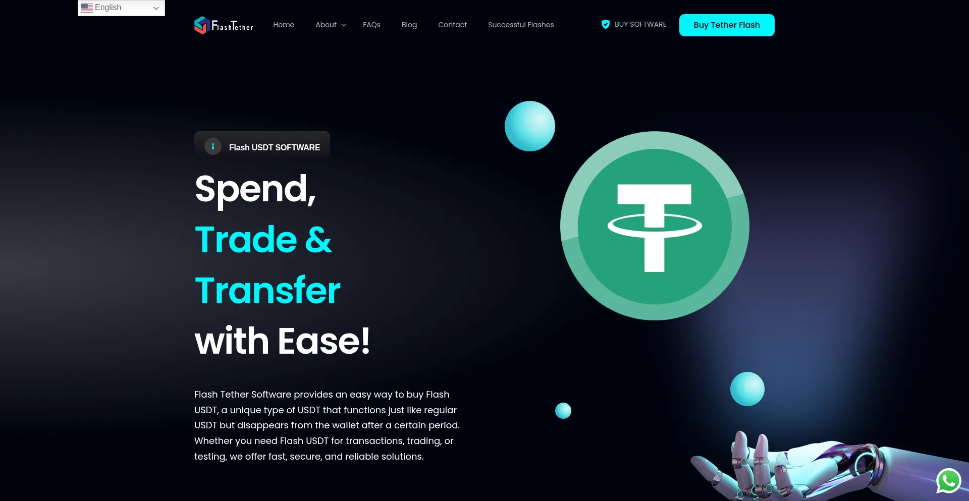 ¿És Seguro y Confiable Flash-tether.com?