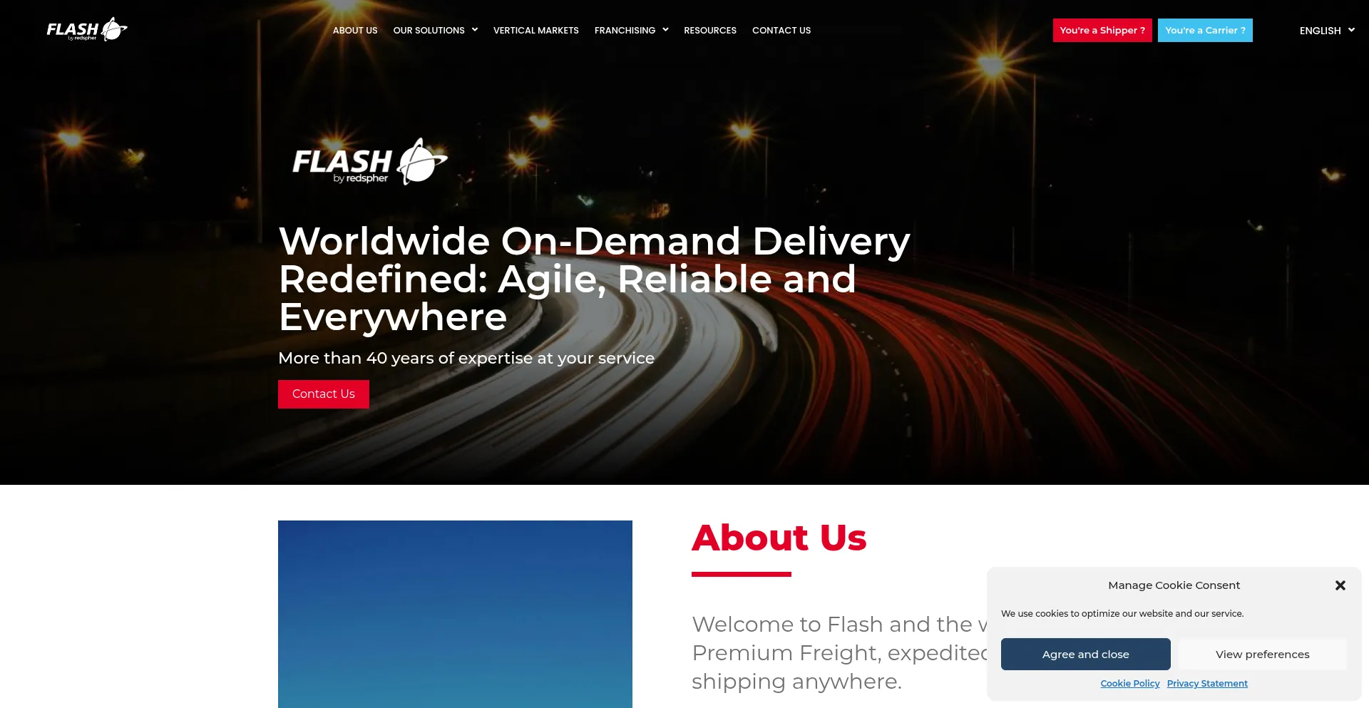 Flashbyredspher.com Screenshot