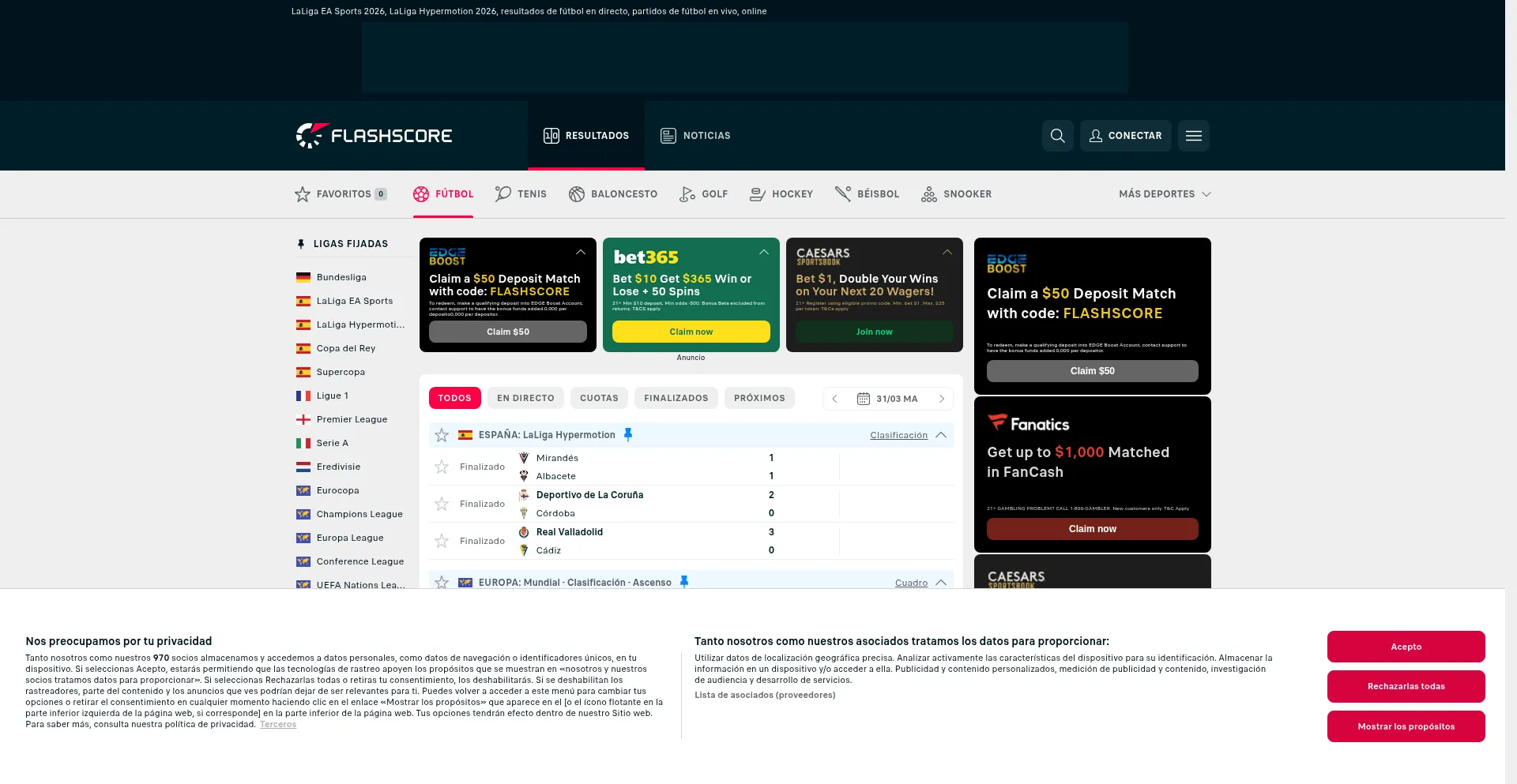 Flashscore.es