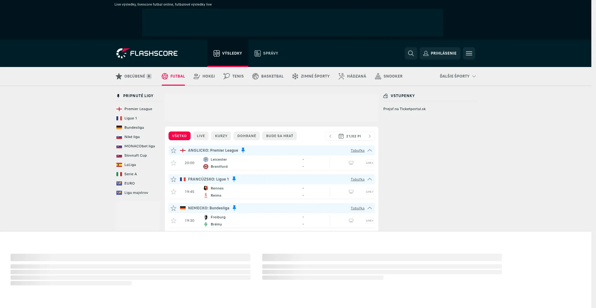 Flashscore.sk