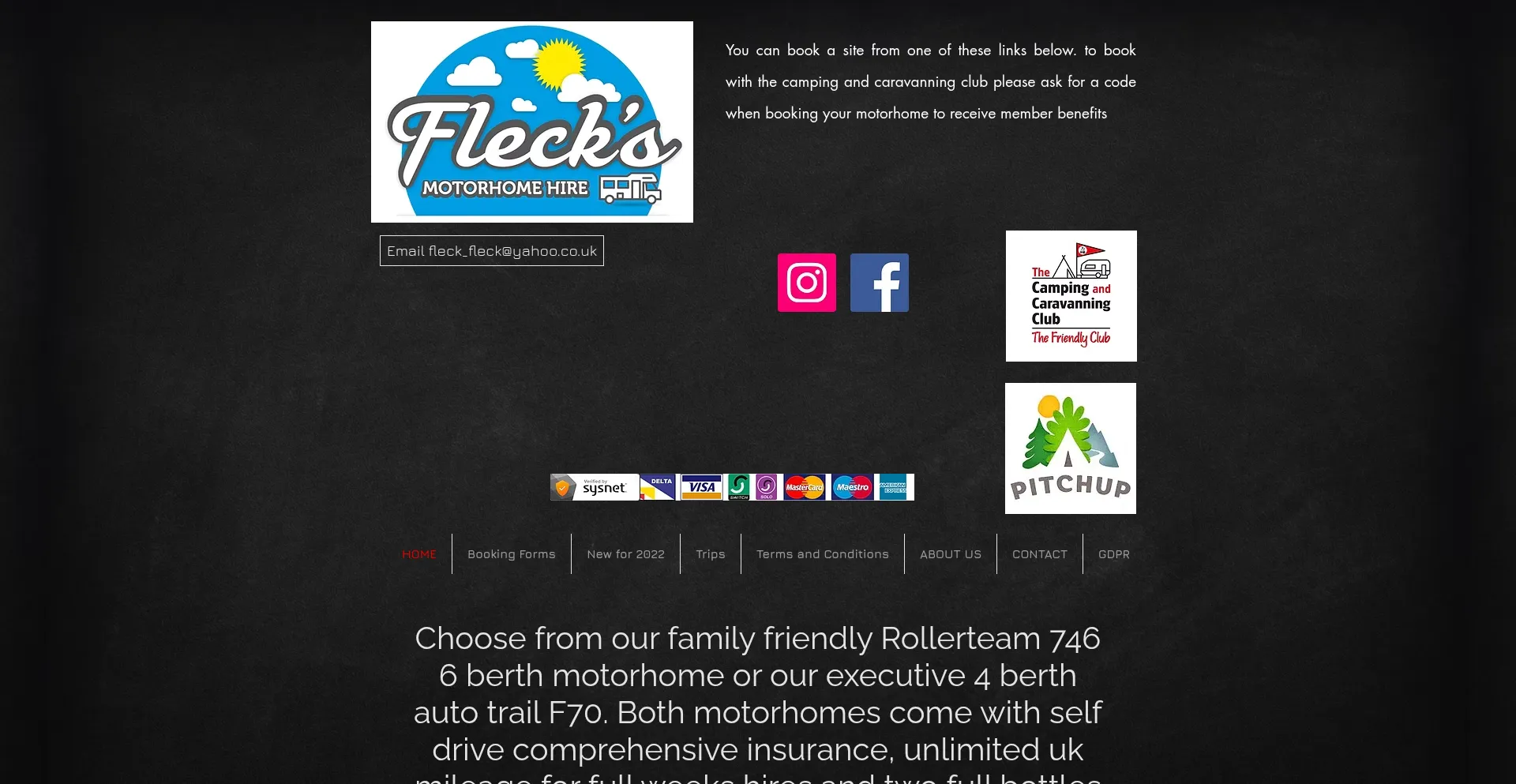 Flecksmotorhomehire.co.uk