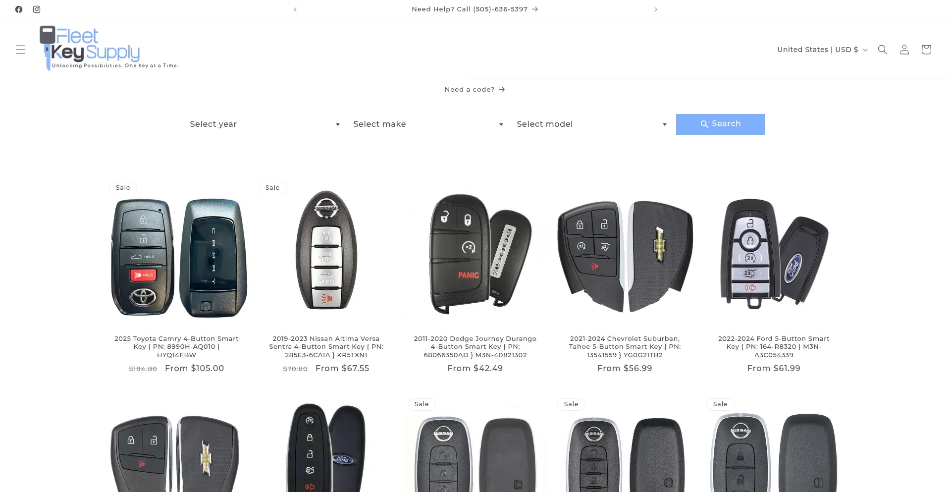 Fleetkeysupply.com