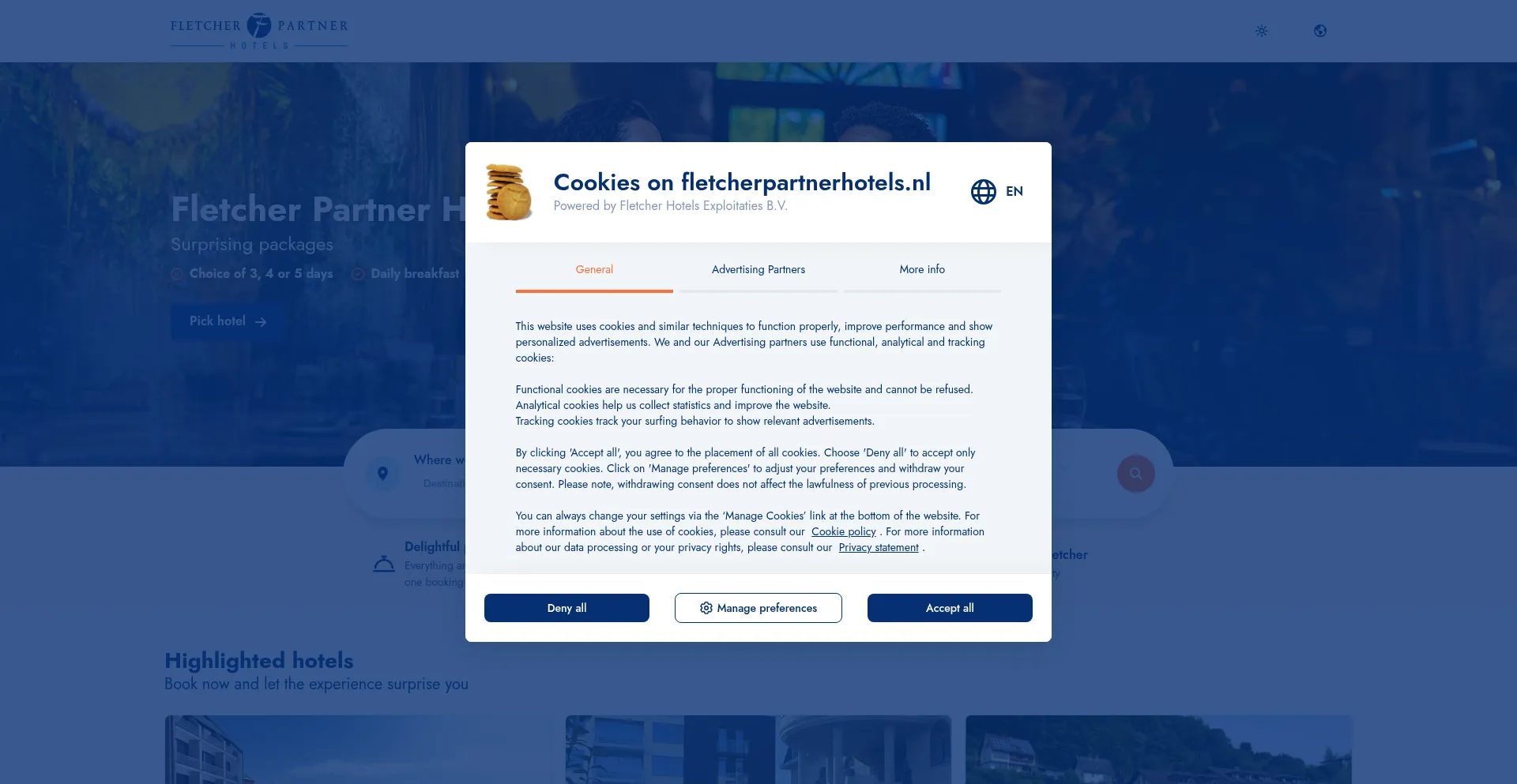 Fletcherpartnerhotels.nl