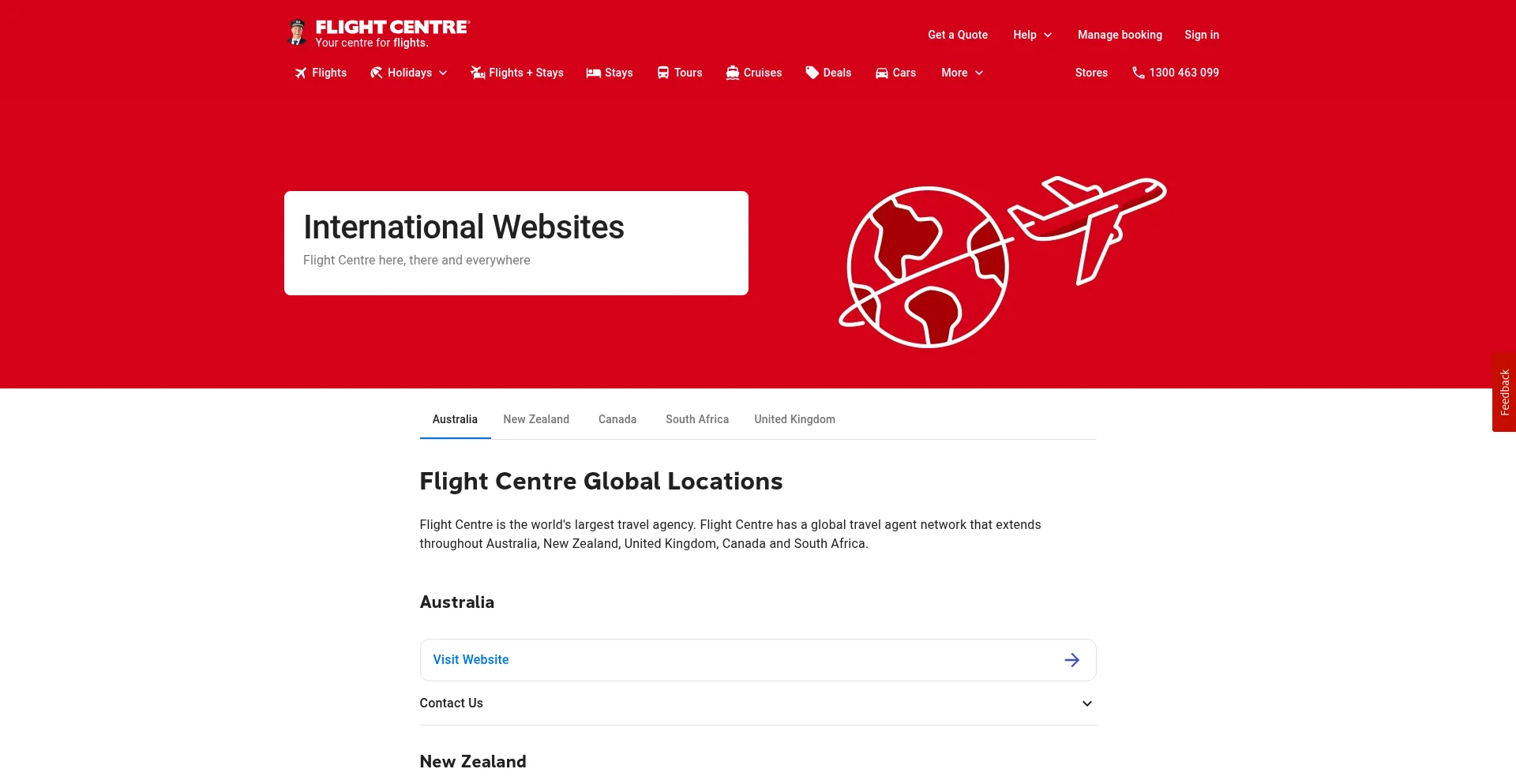 ¿És Seguro y Confiable Flightcentre.com?