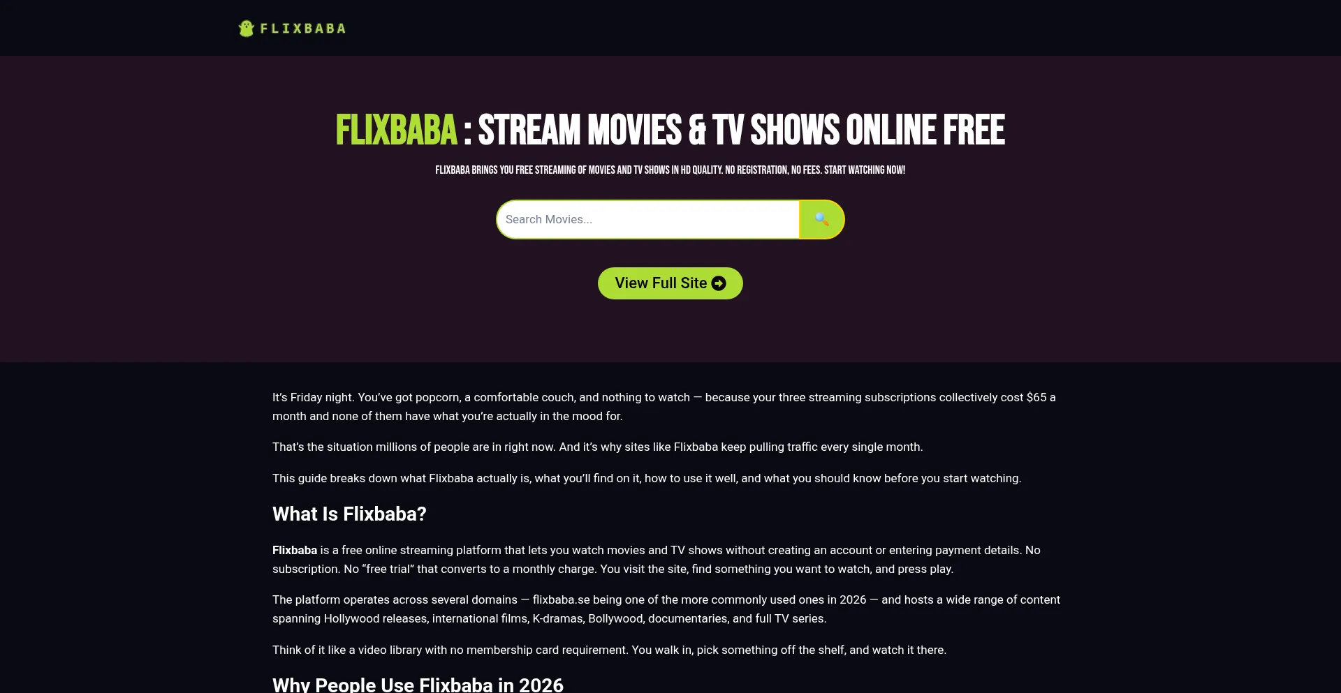 Flixbaba.se