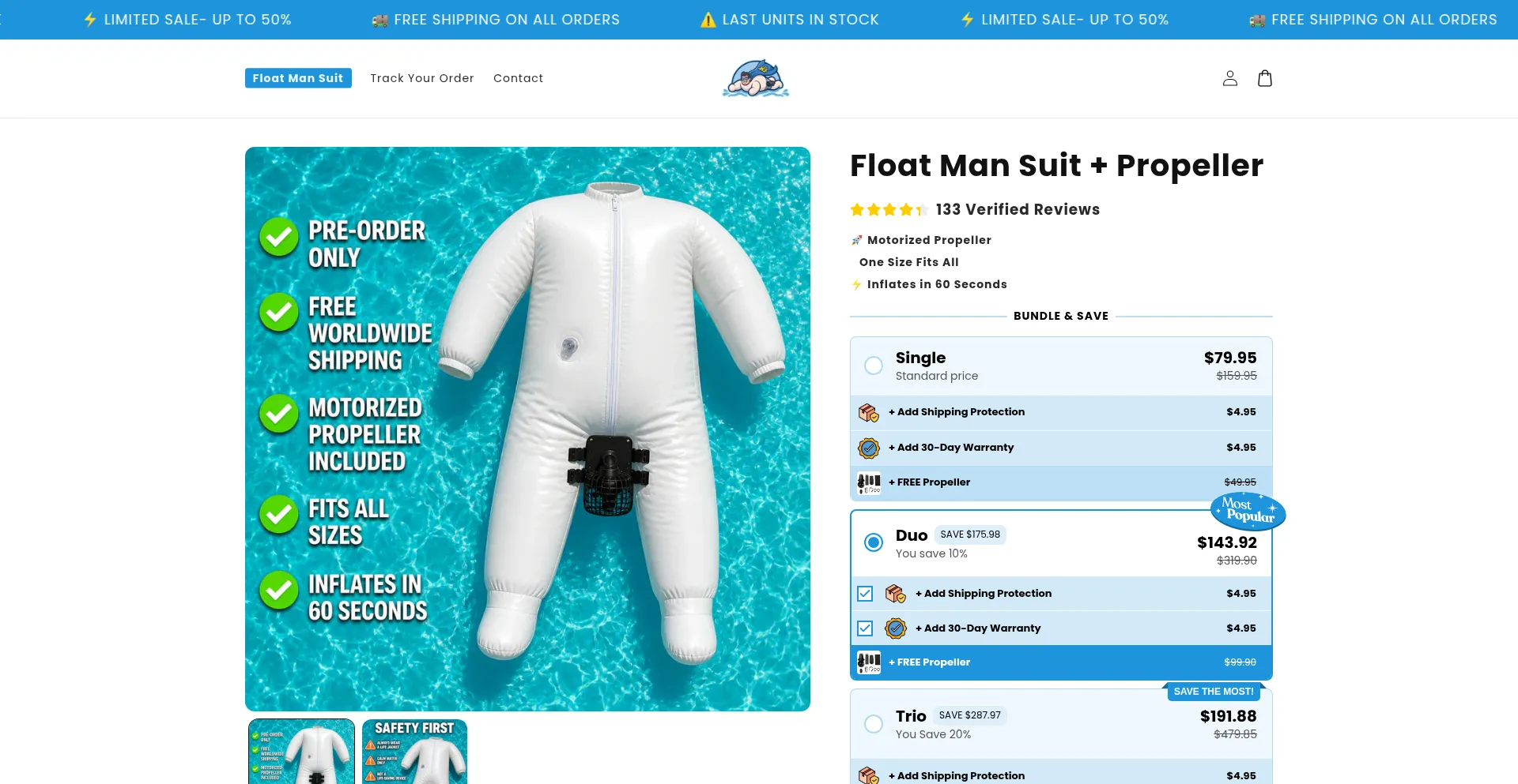 Floatmansuit.com