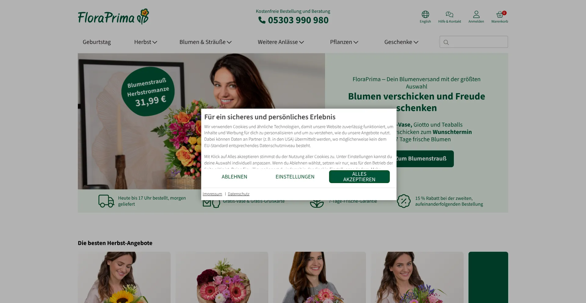 ¿És Seguro y Confiable Floraprima.de?