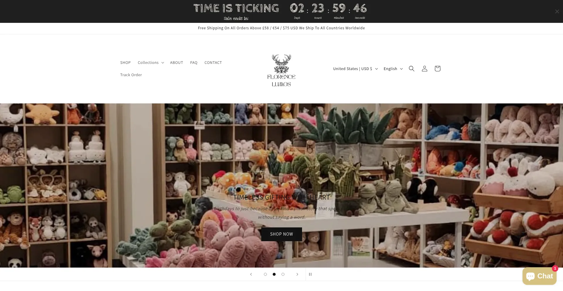 Florencelumos.com Screenshot