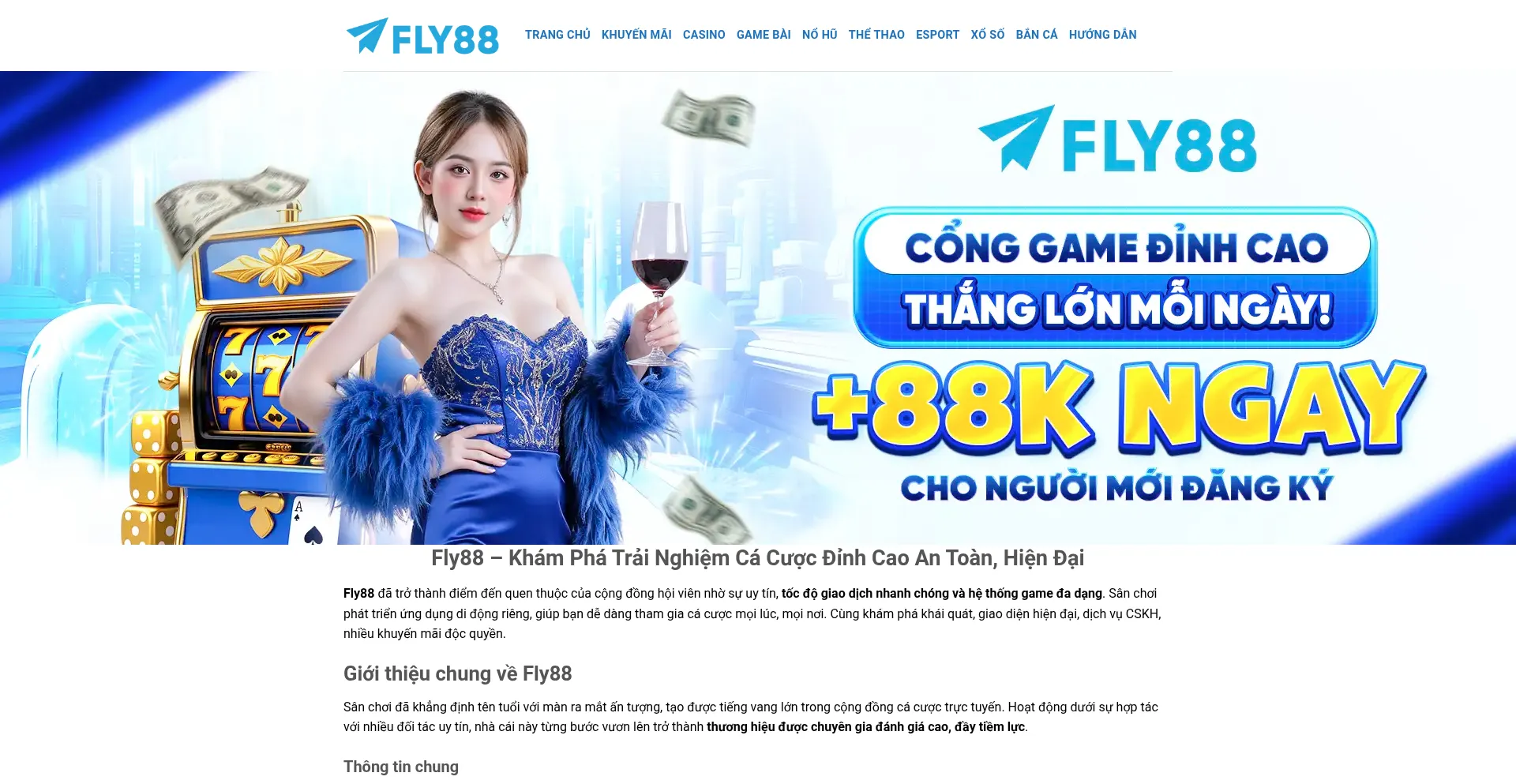 ¿És Seguro y Confiable Fly88.select?