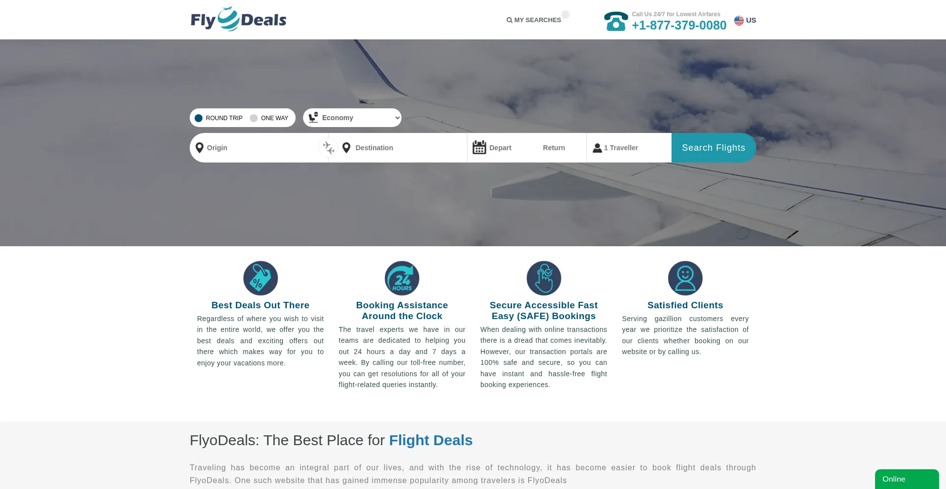 ¿És Seguro y Confiable Flyodeals.com?