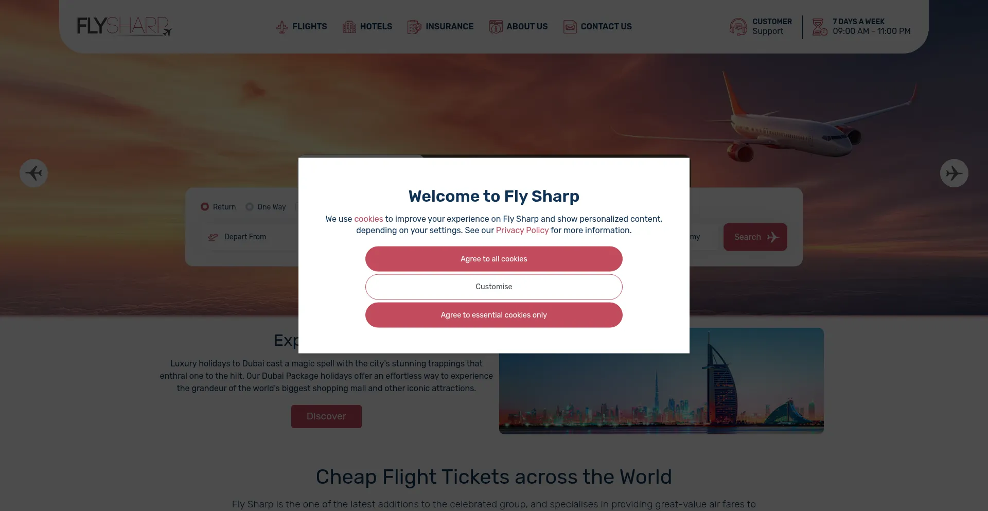 ¿És Seguro y Confiable Flysharp.com?