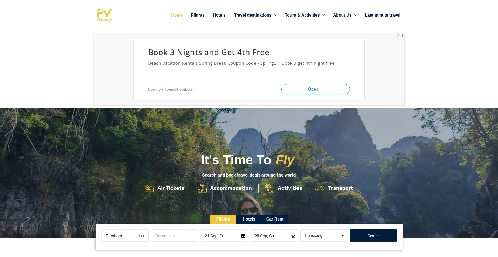 ¿És Seguro y Confiable Flyvoye.com?