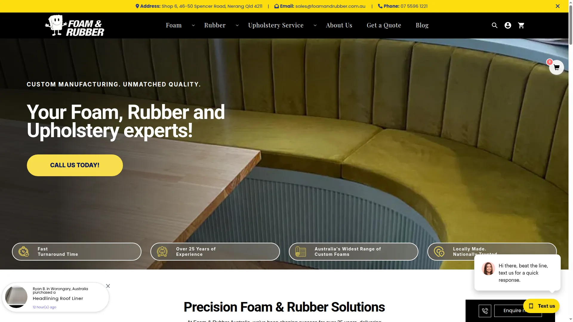 Foamandrubber.com.au