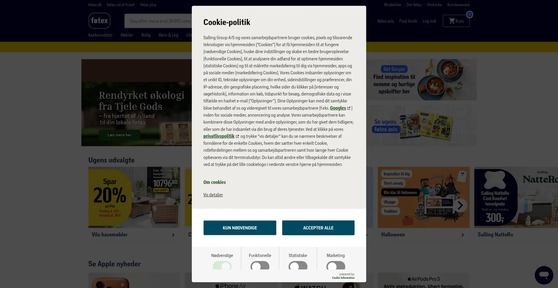 ¿És Seguro y Confiable Foetex.dk?