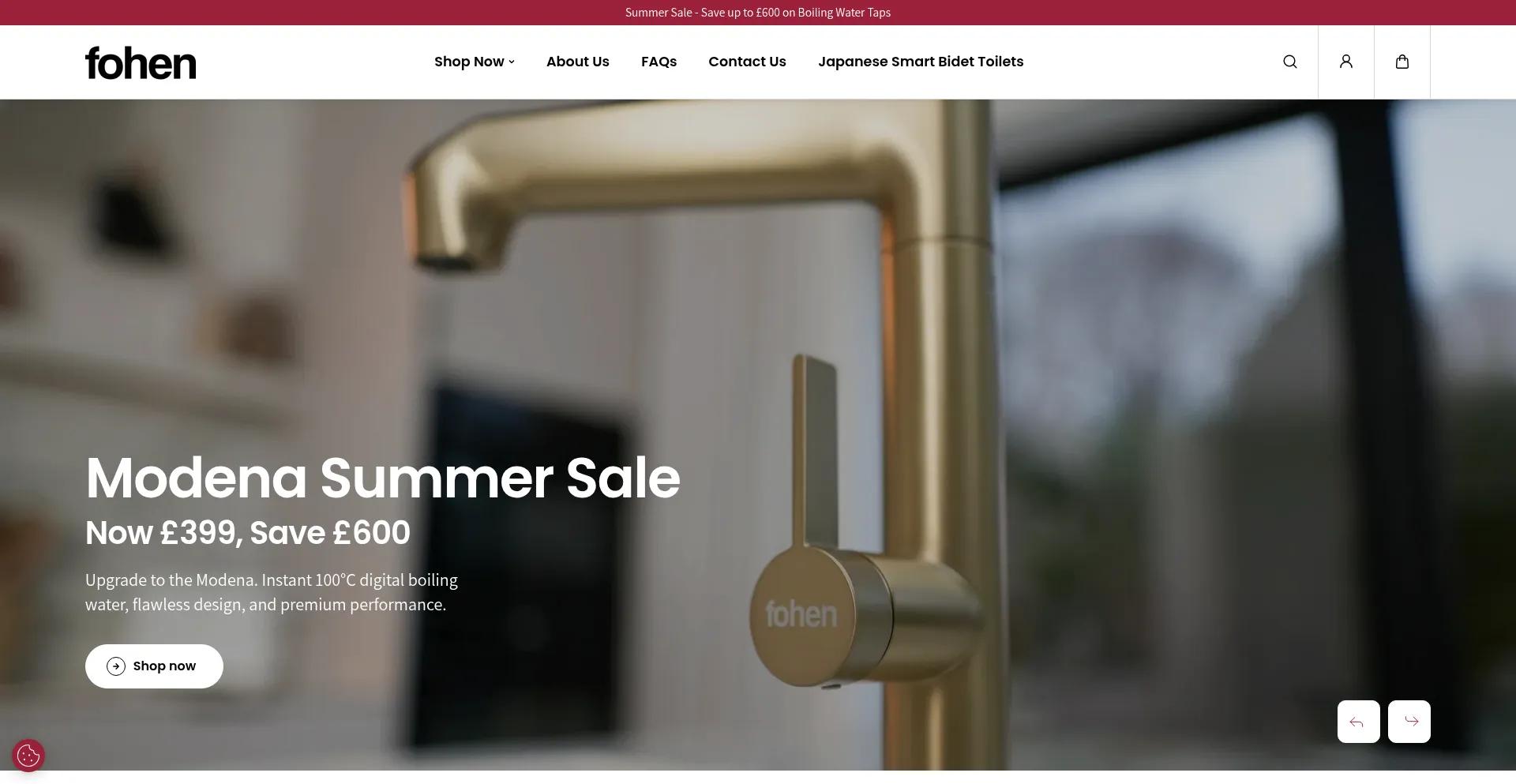 Fohen.co.uk Screenshot