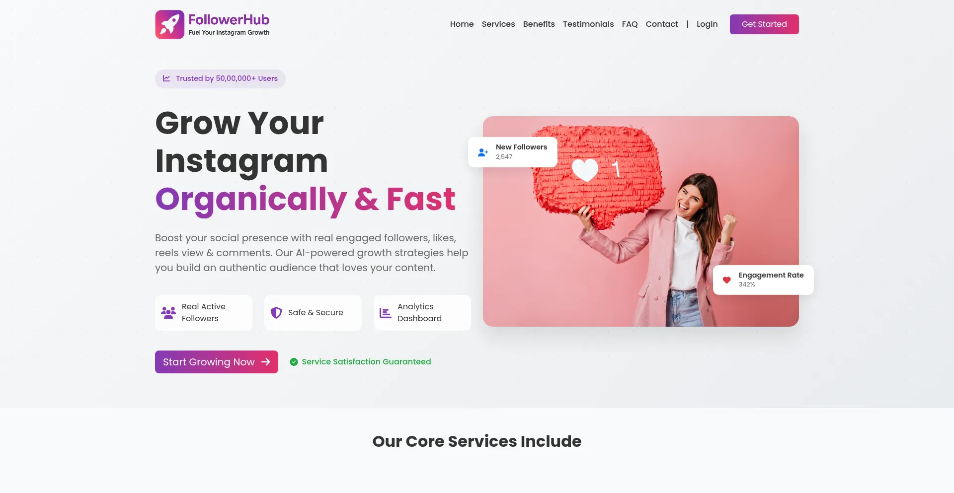 ¿És Seguro y Confiable Followerhub.in?
