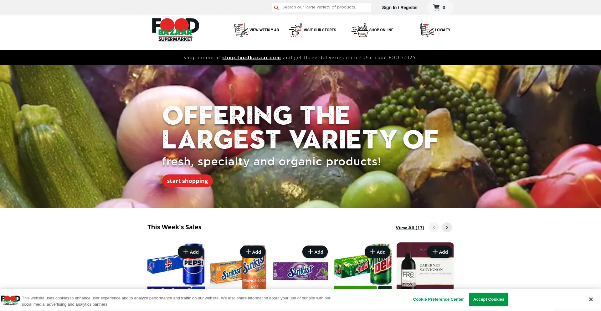 ¿És Seguro y Confiable Foodbazaar.com?