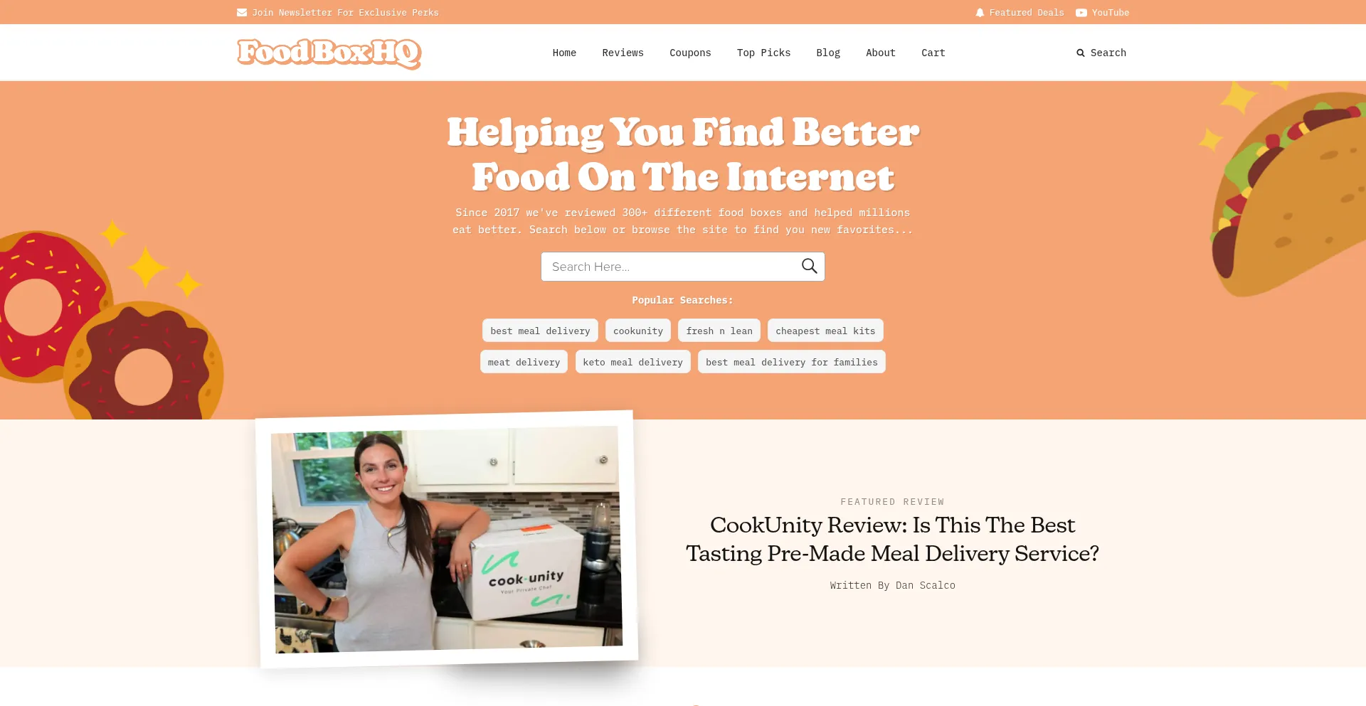 ¿És Seguro y Confiable Foodboxhq.com?