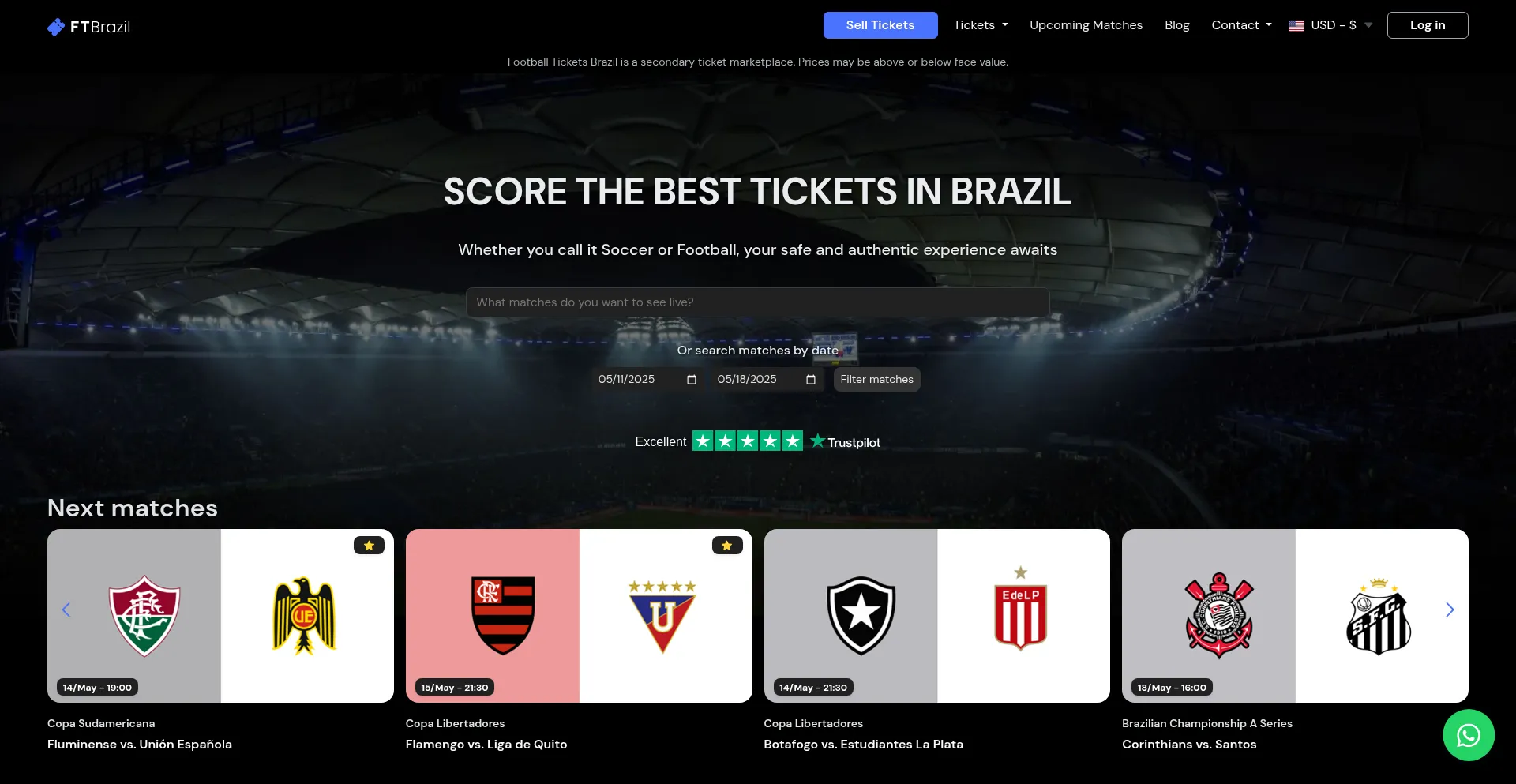 ¿És Seguro y Confiable Footballticketsbrazil.com?