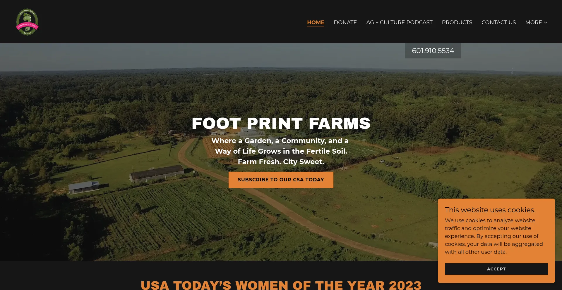 ¿És Seguro y Confiable Footprintfarmsms.com?