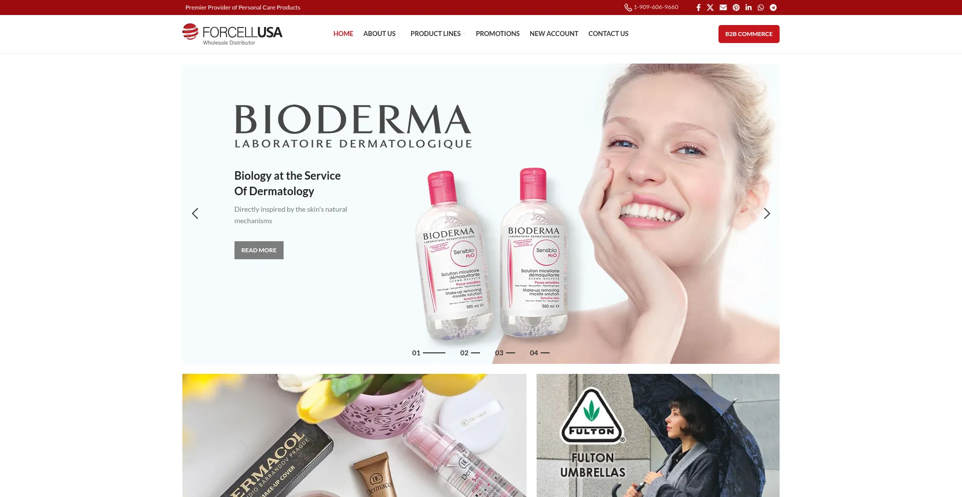 Forcellusa.com Screenshot