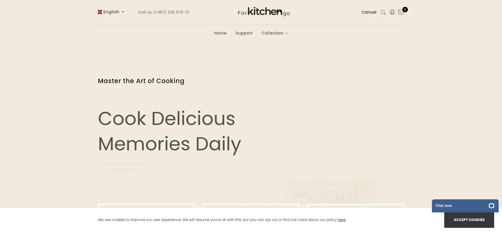 Forkitchengo.com Screenshot