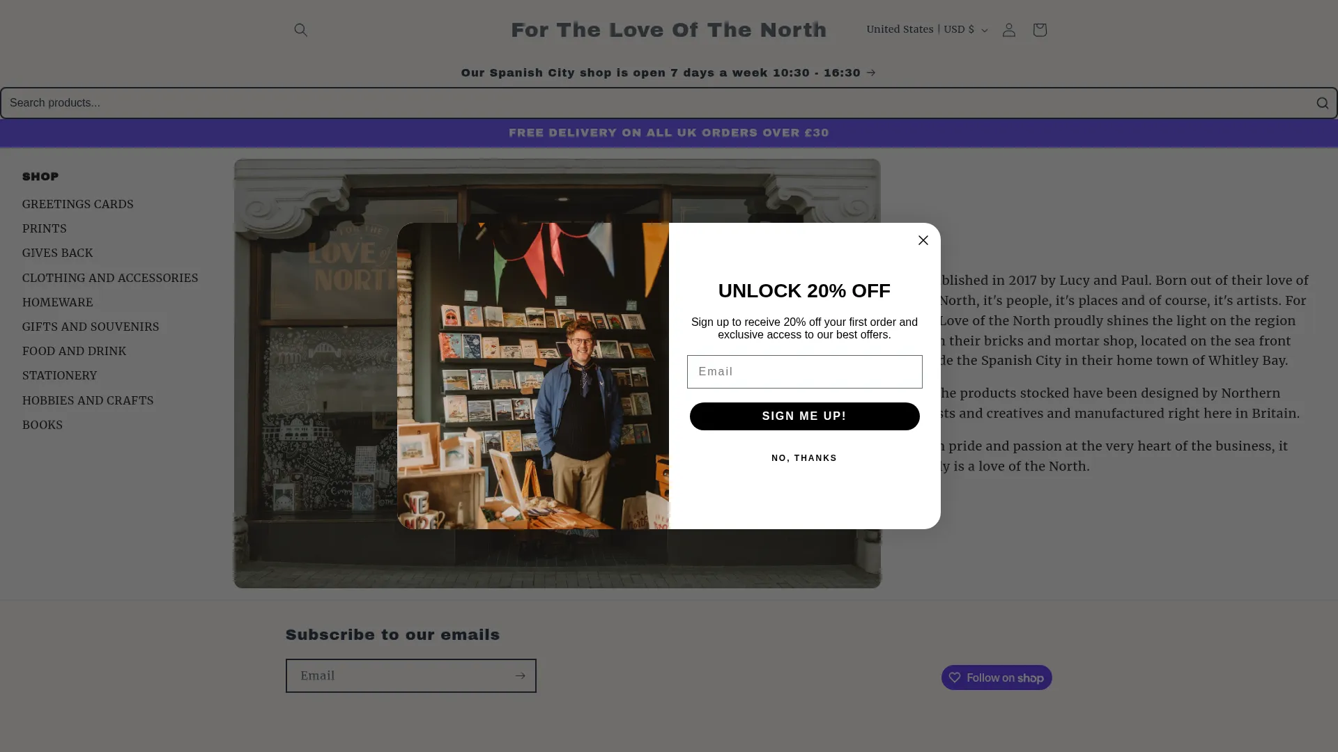 Fortheloveofthenorth.co.uk