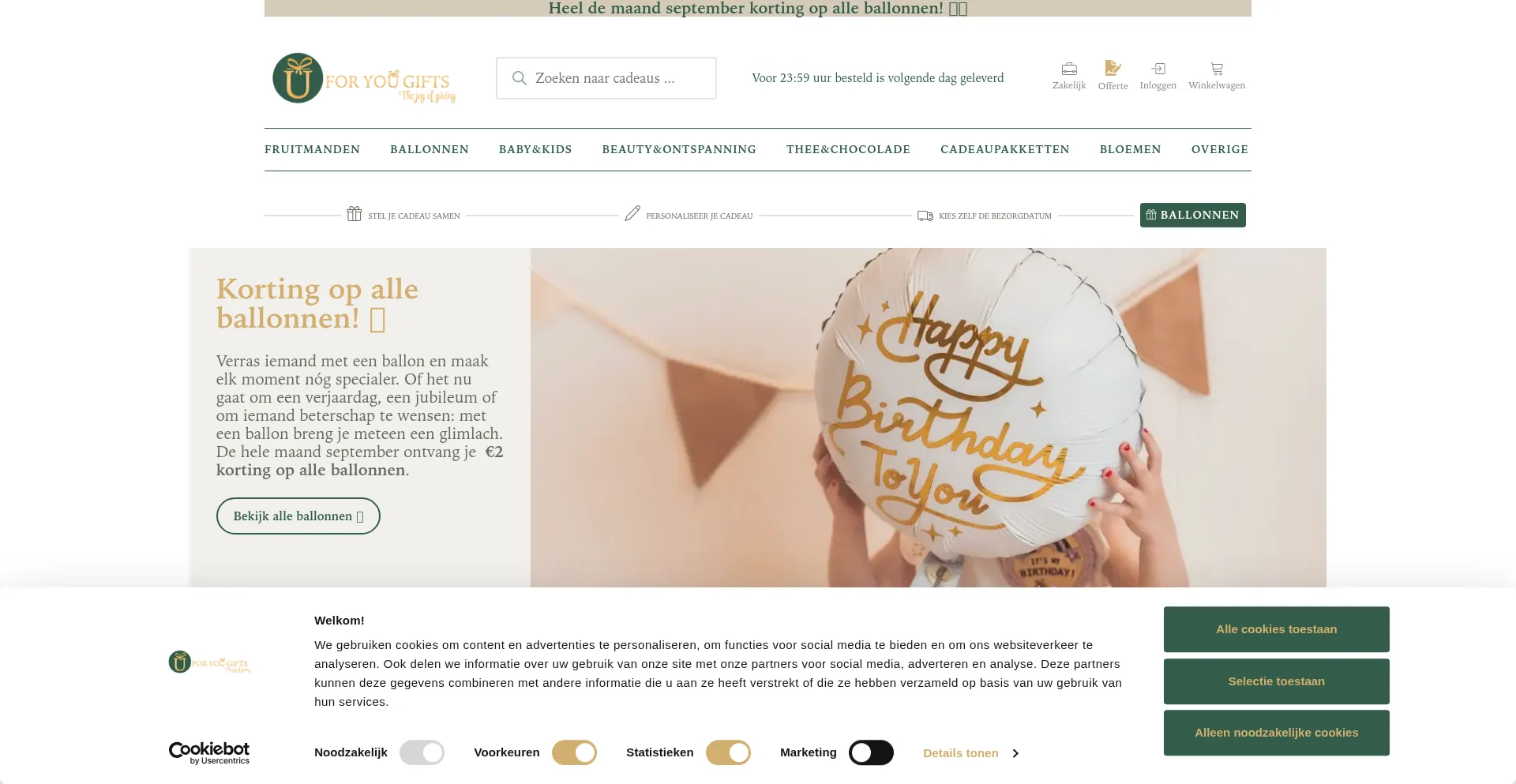 ¿És Seguro y Confiable Foryougifts.nl?