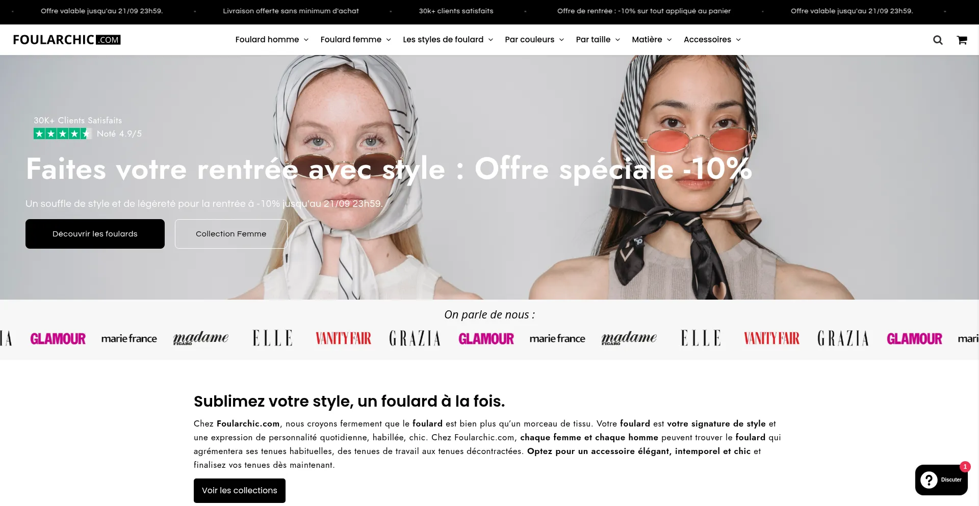 ¿És Seguro y Confiable Foularchic.com?
