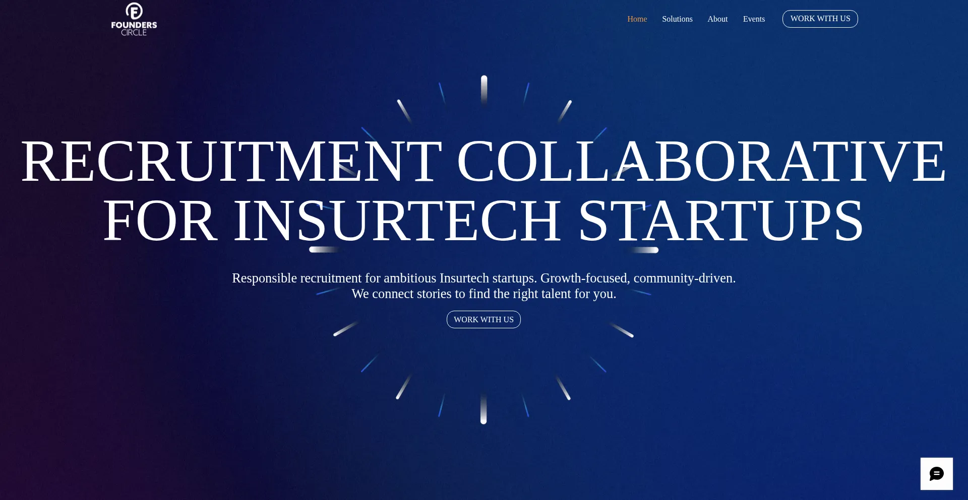 Website screenshot of Founders-circle.com