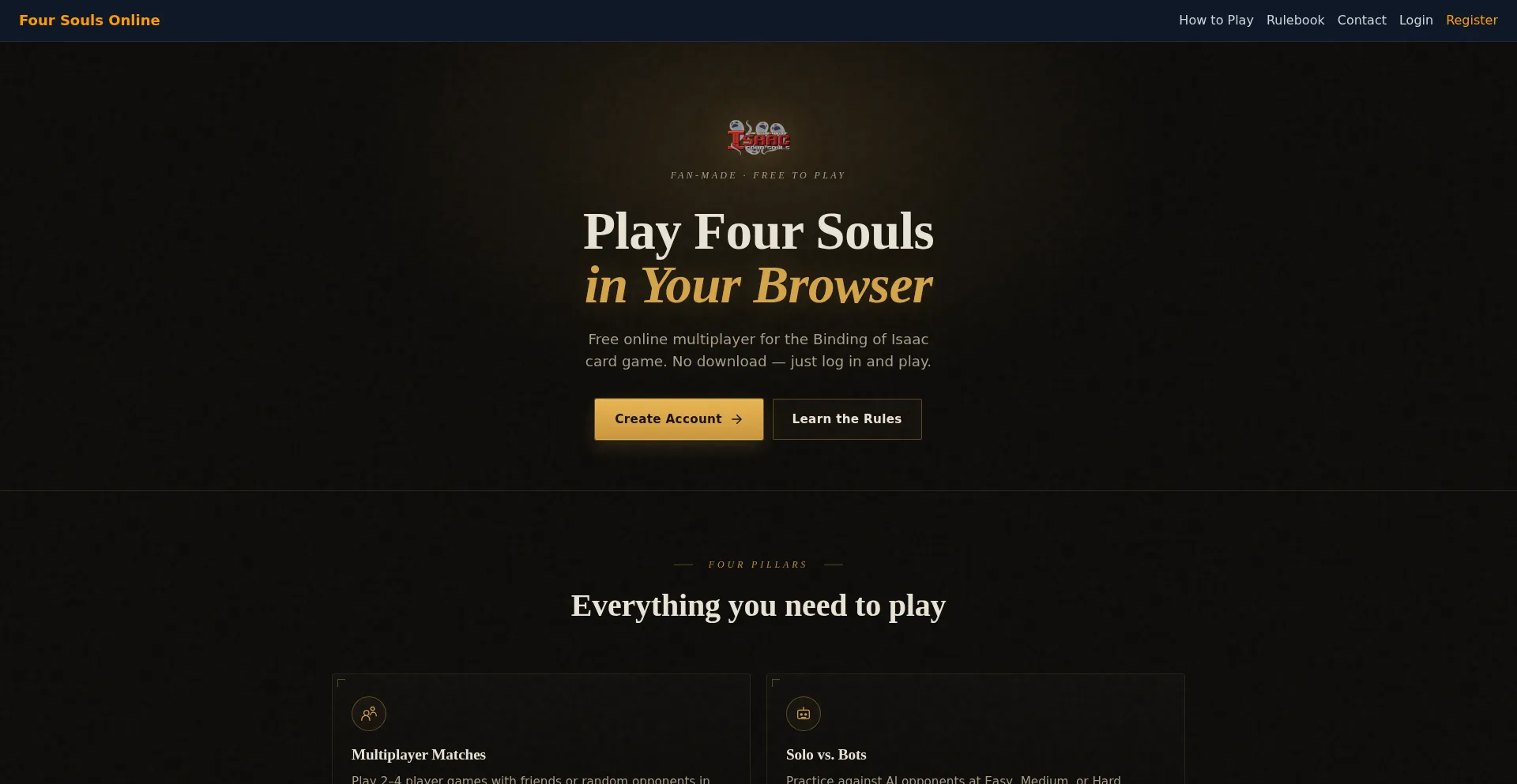 Foursouls.online