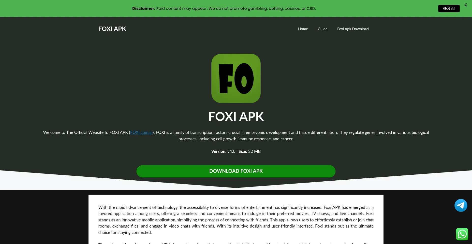 Foxi.com.in