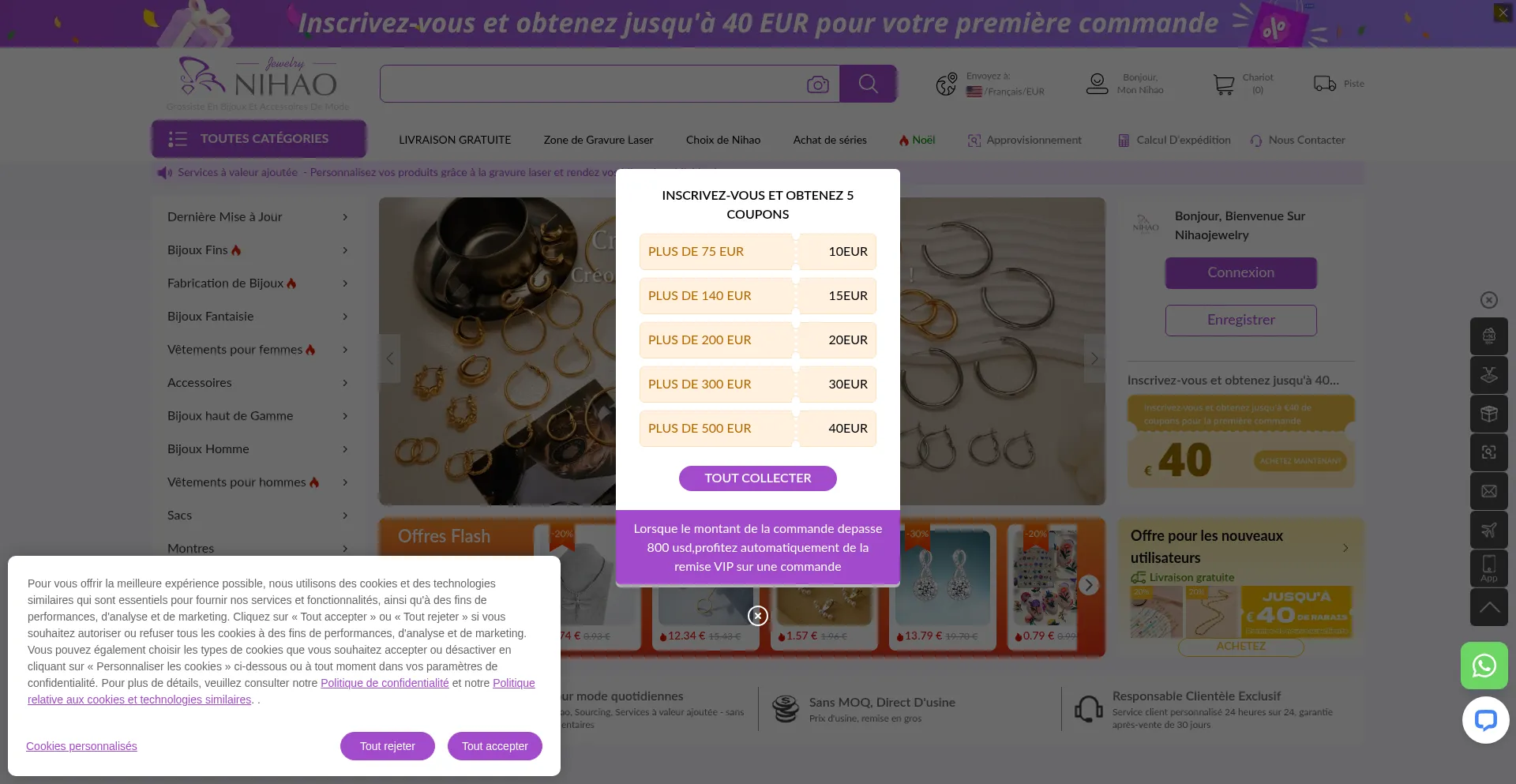 ¿És Seguro y Confiable Fr.nihaojewelry.com?