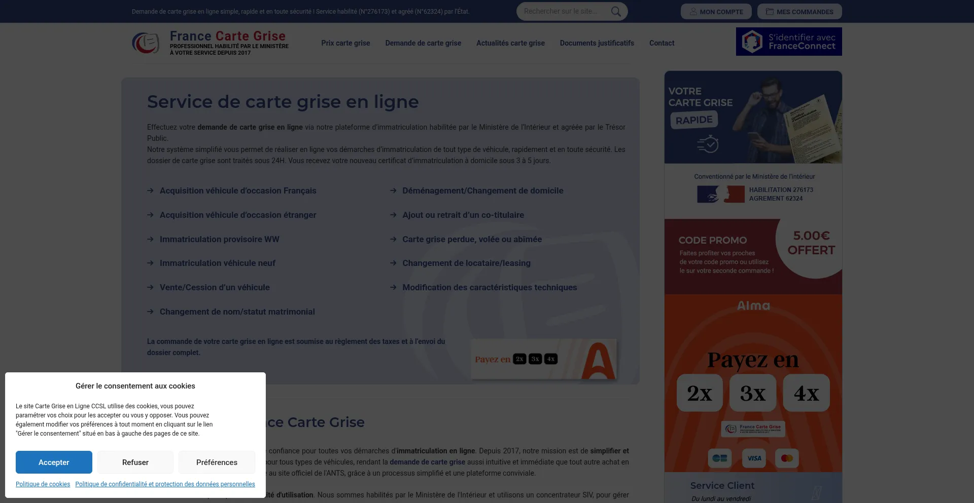 Francecartegrise.com
