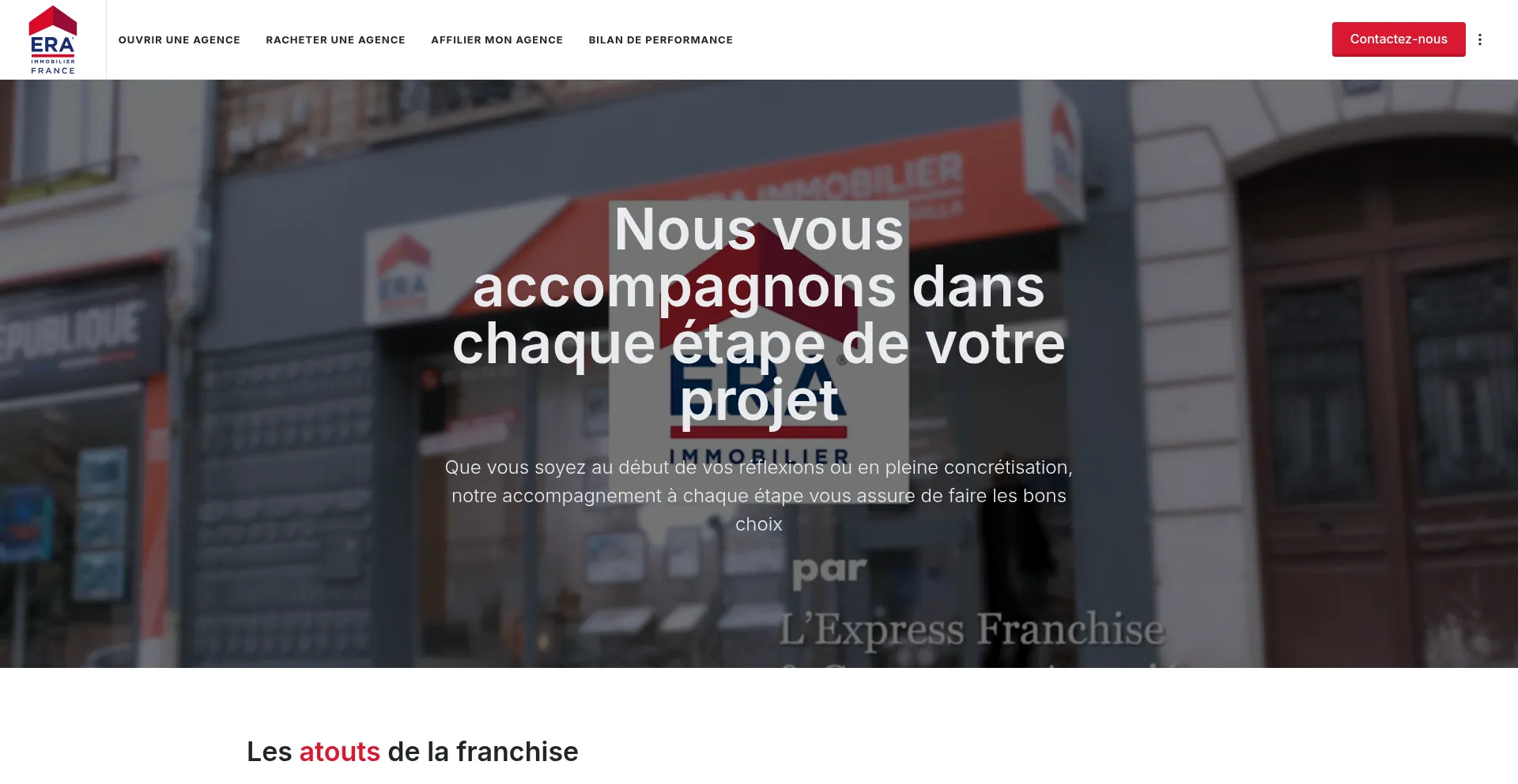 Franchise-era-immobilier.com Screenshot
