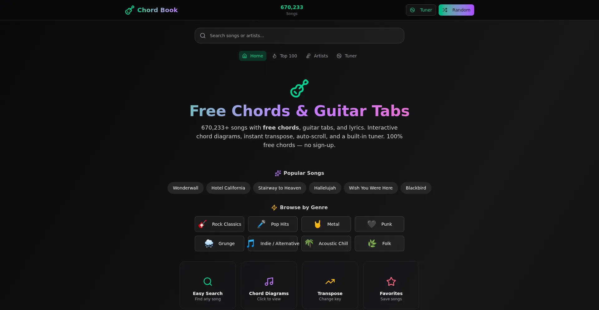Free-chords.com