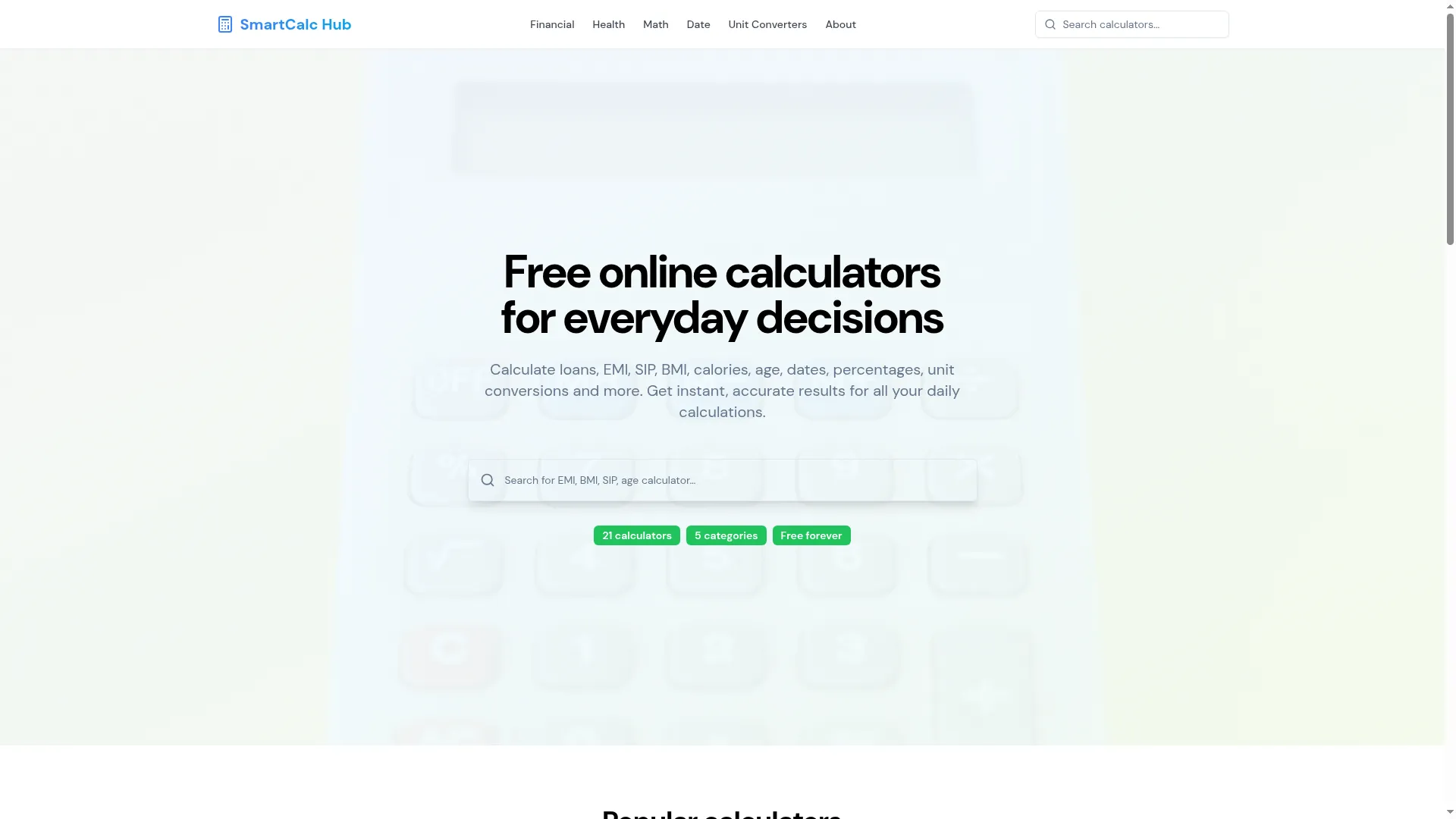 Freecalculatortools.in