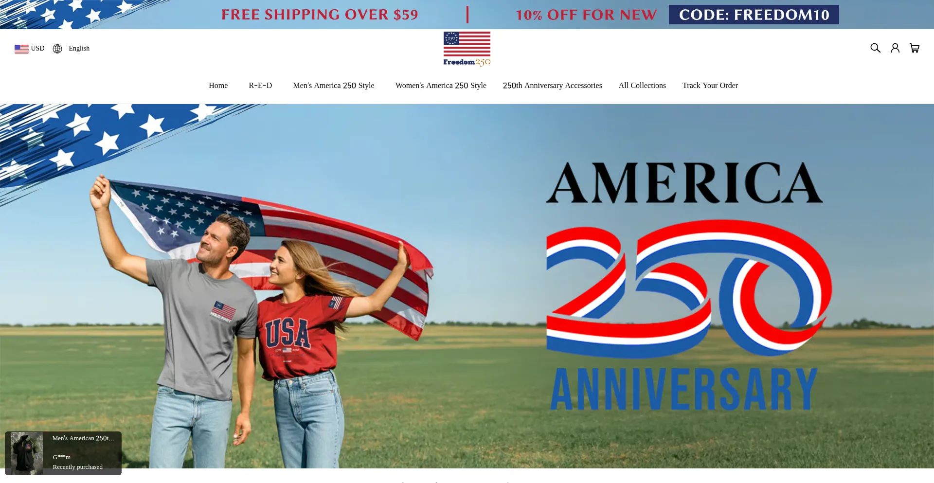 Freedom250wear.com